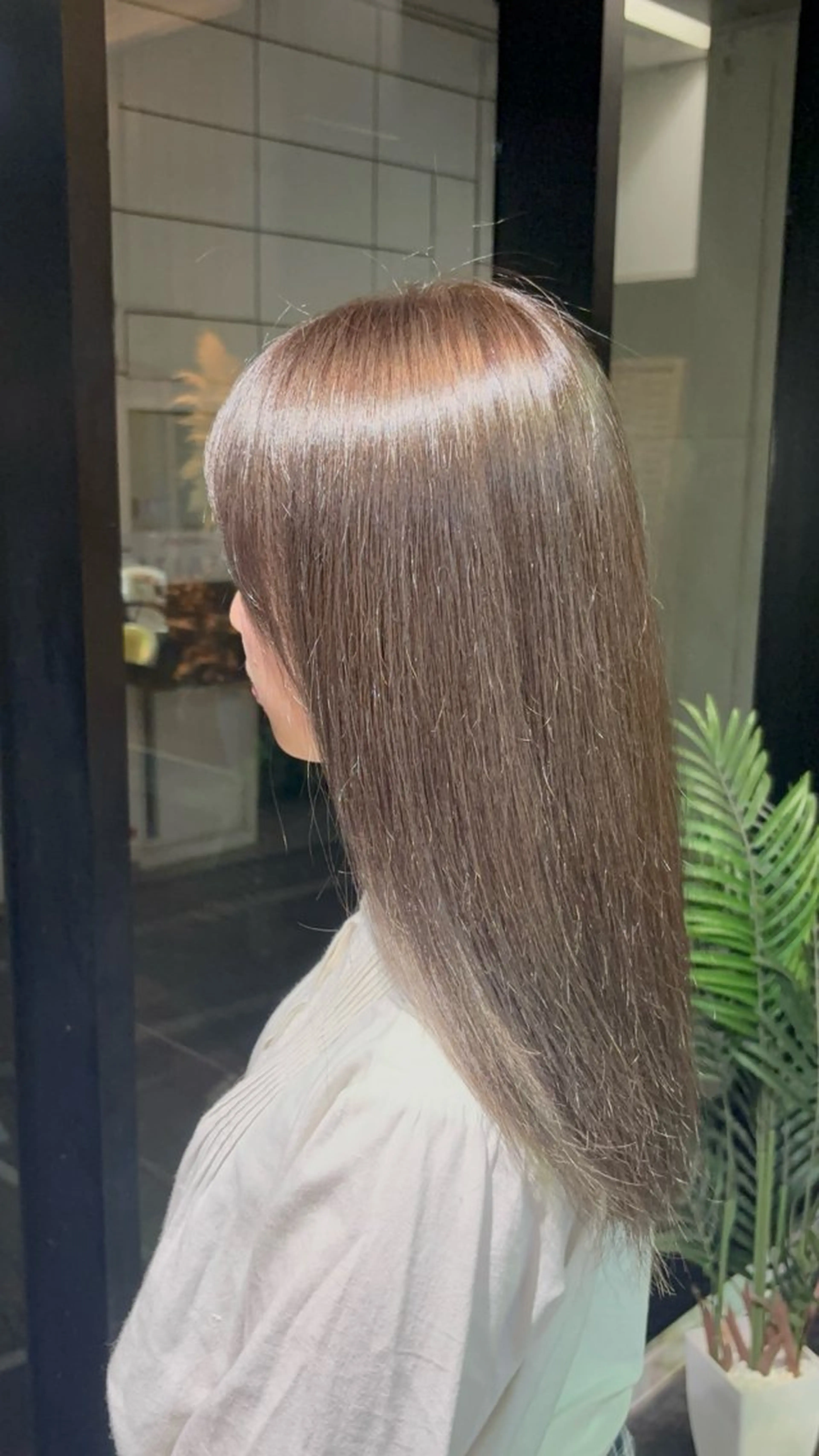 セミロング カラー ruen大分駅店所属・ruen大分駅店 /佐藤萌音のヘアスタイル