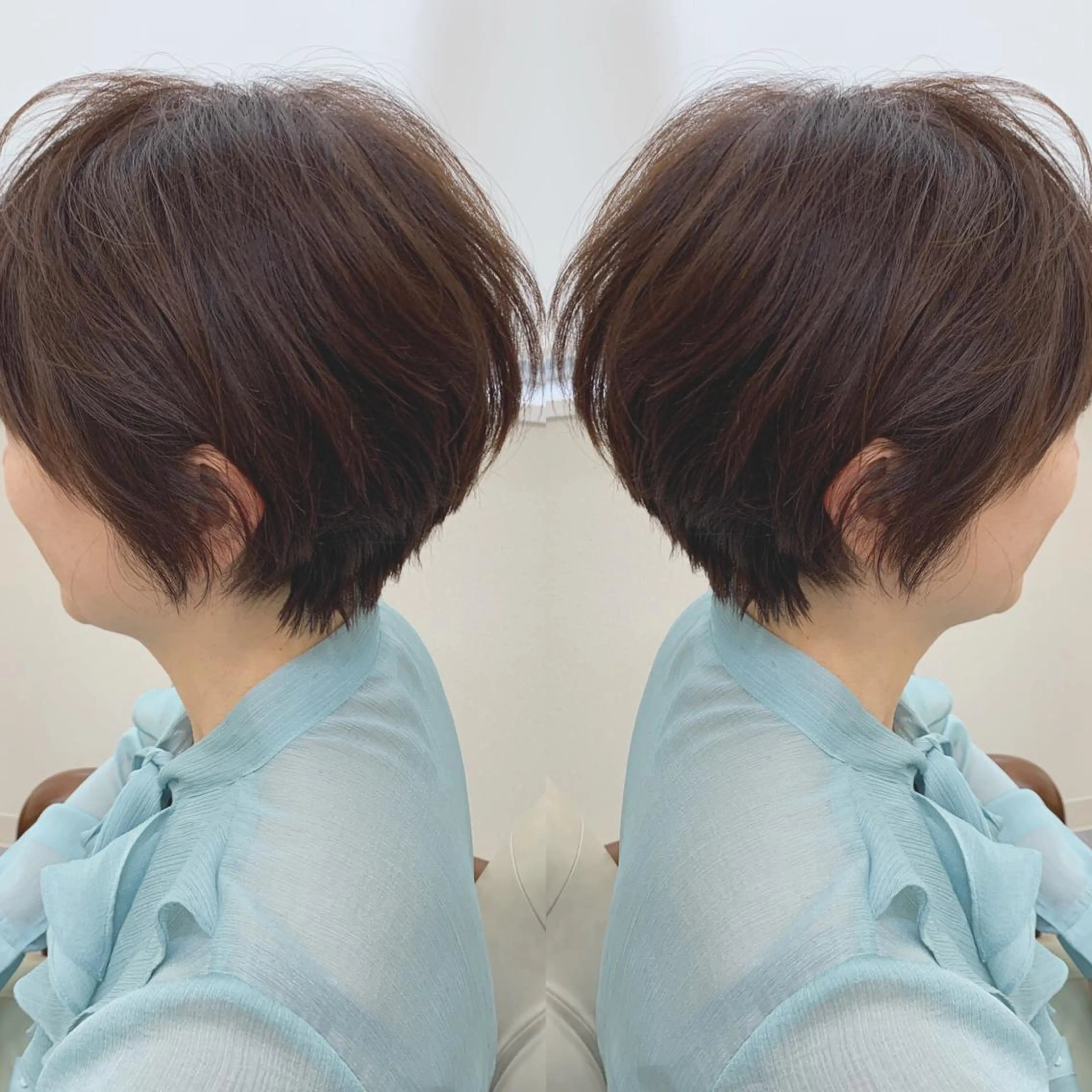 ショート ショートボブ ボブ ショートヘア カット H所属・H (エイチ) 烏丸御池店のヘアスタイル