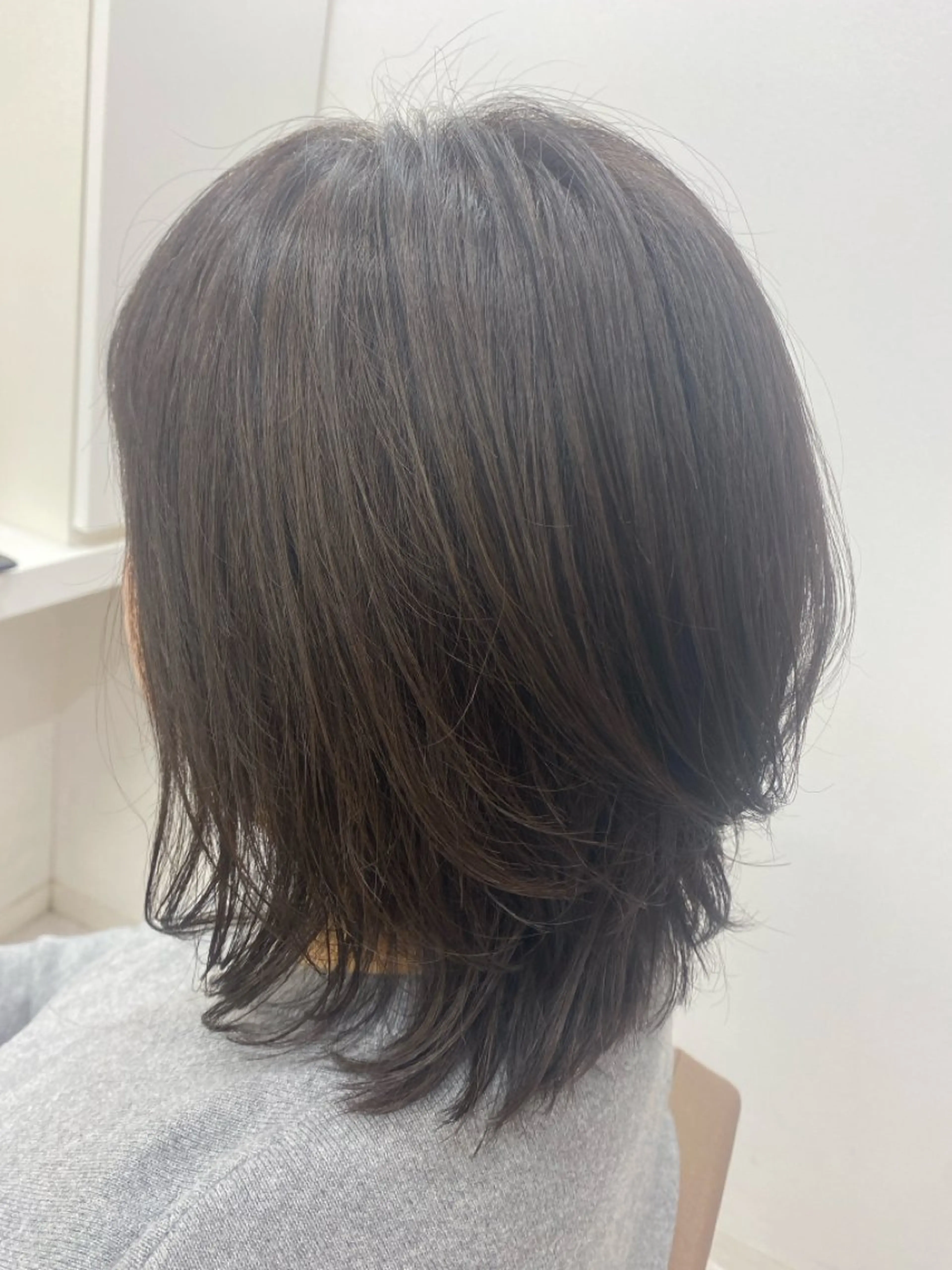 似合わせカット＋白髪染め＋2Stepミルボントリートメントの写真