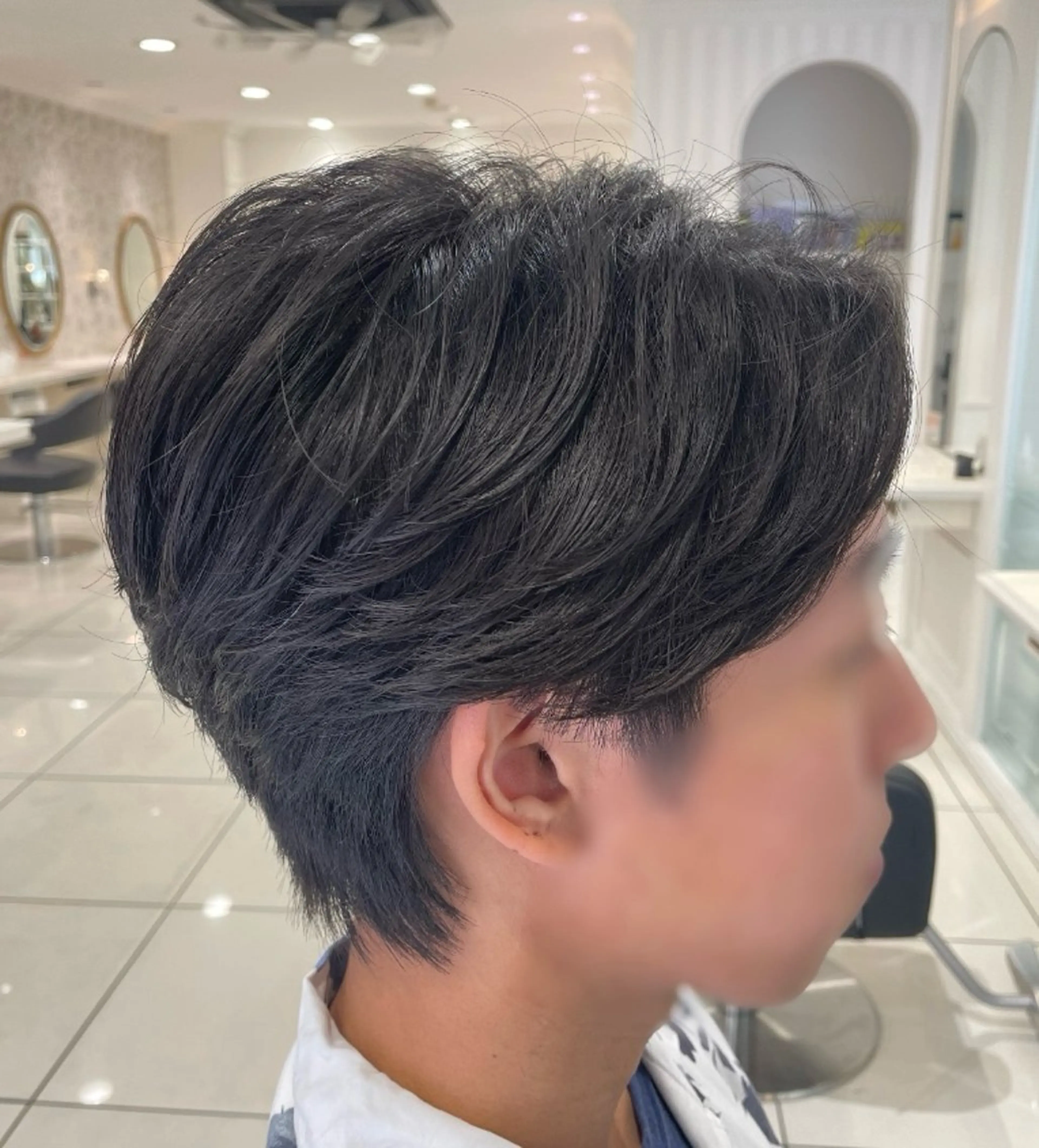 メンズカット💇＋ニュアンスパーマ🌀＋トリートメント✨の写真
