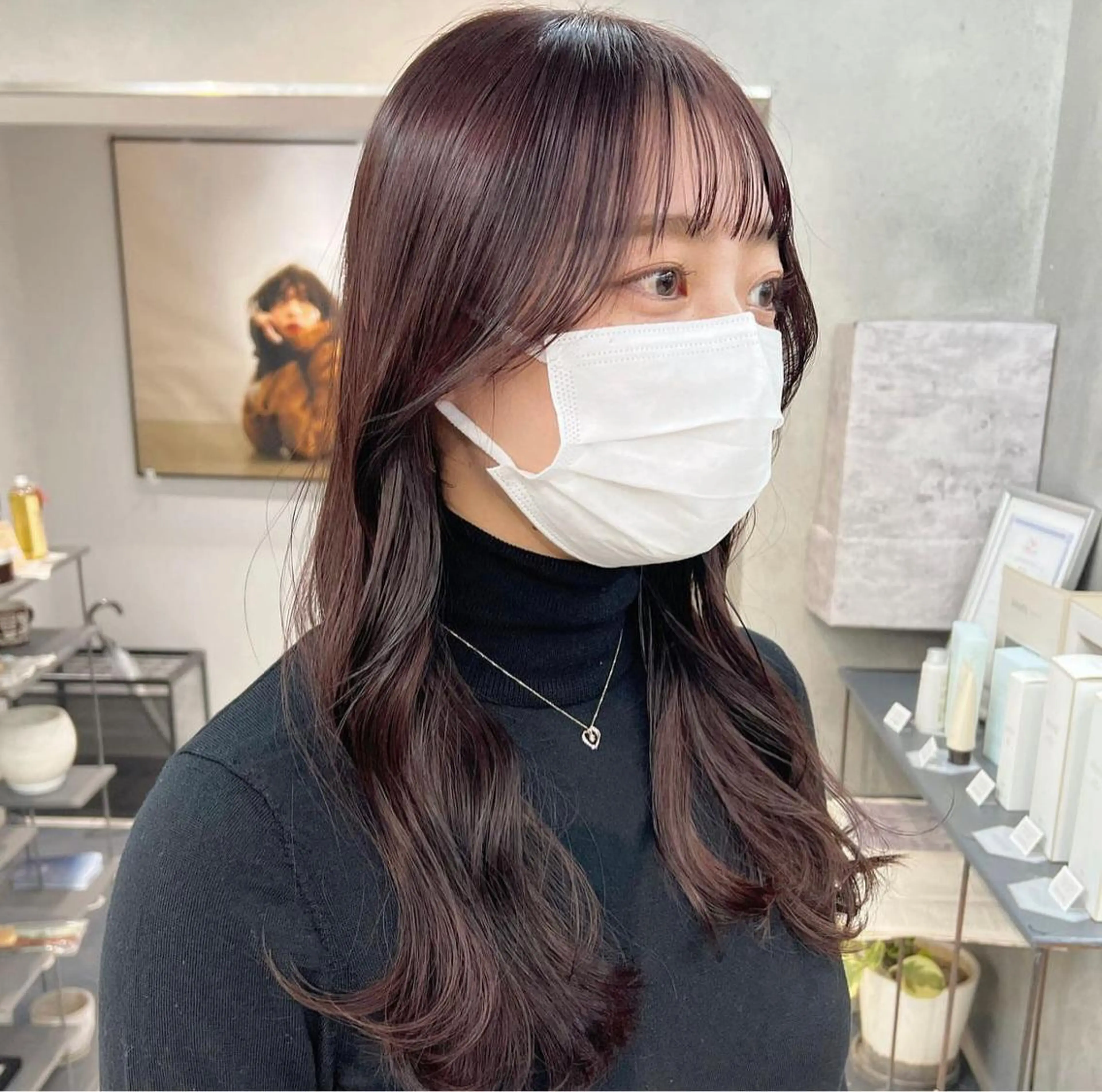 ロング カラー ナチュラル×色気パ ーマ 渋谷/マナミのヘアスタイル