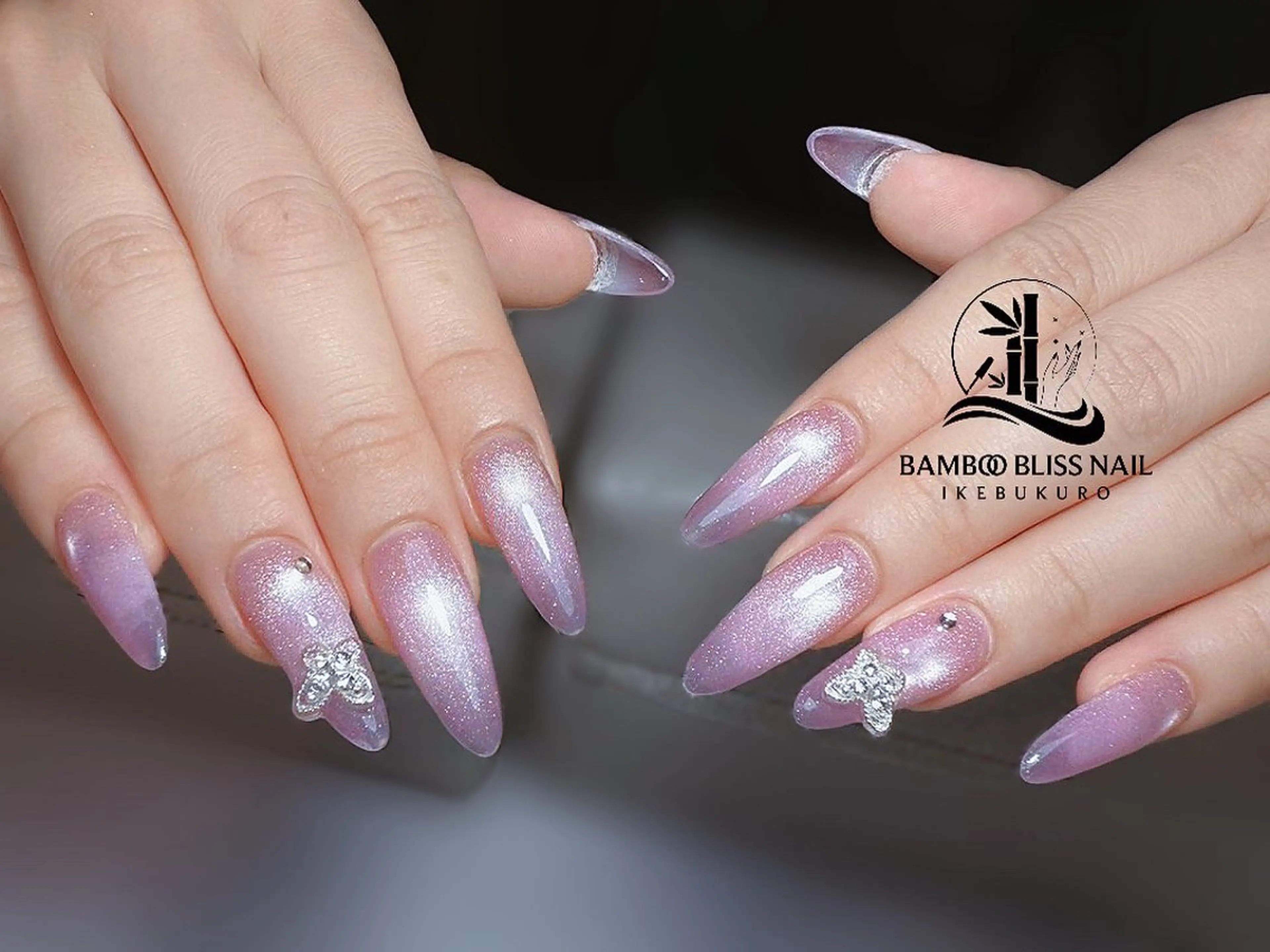 ネイル マグネットネイル BAMBOO BLISSのネイルデザイン
