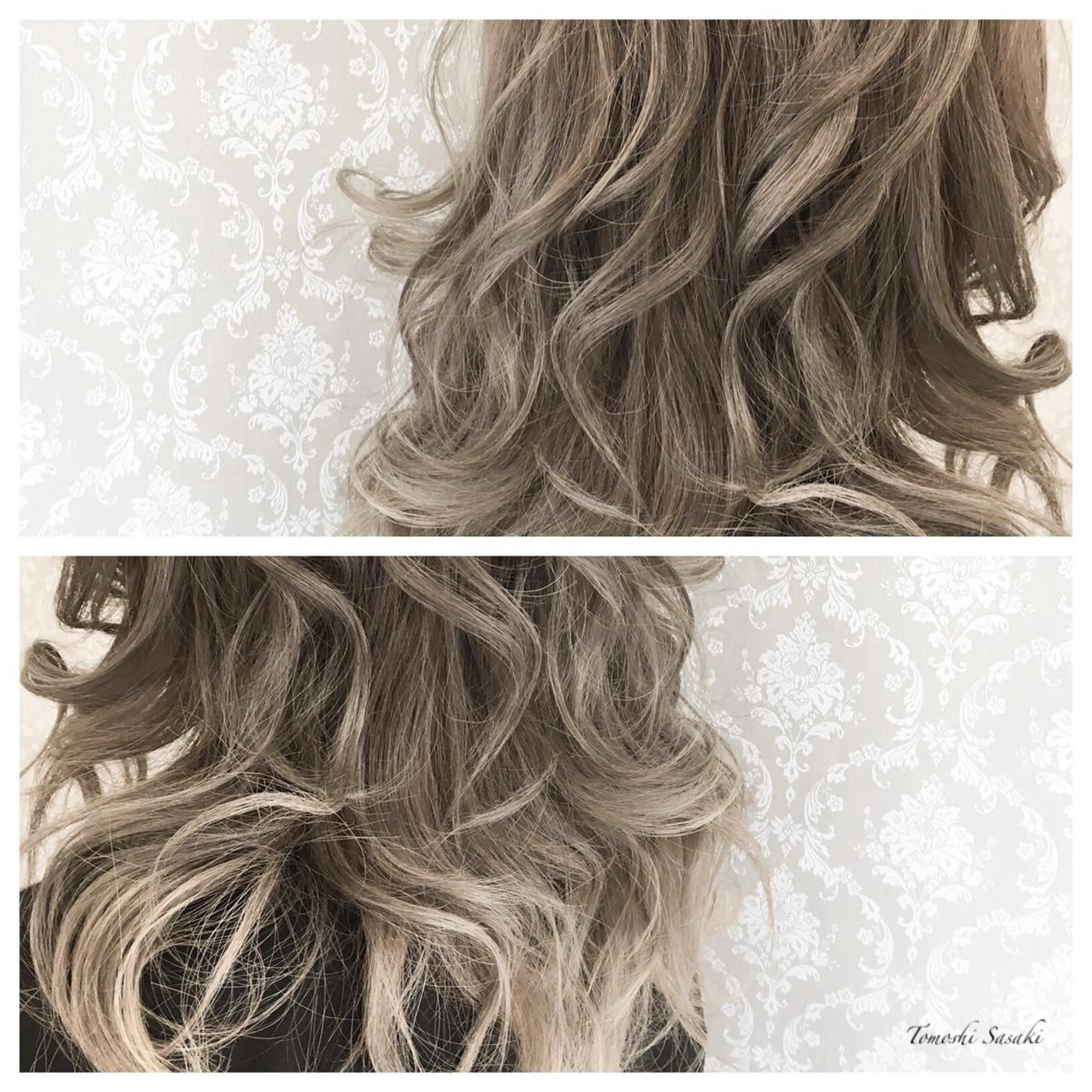 カラー 透明感カラー グラデーションカラー ササキ トモシのヘアスタイル