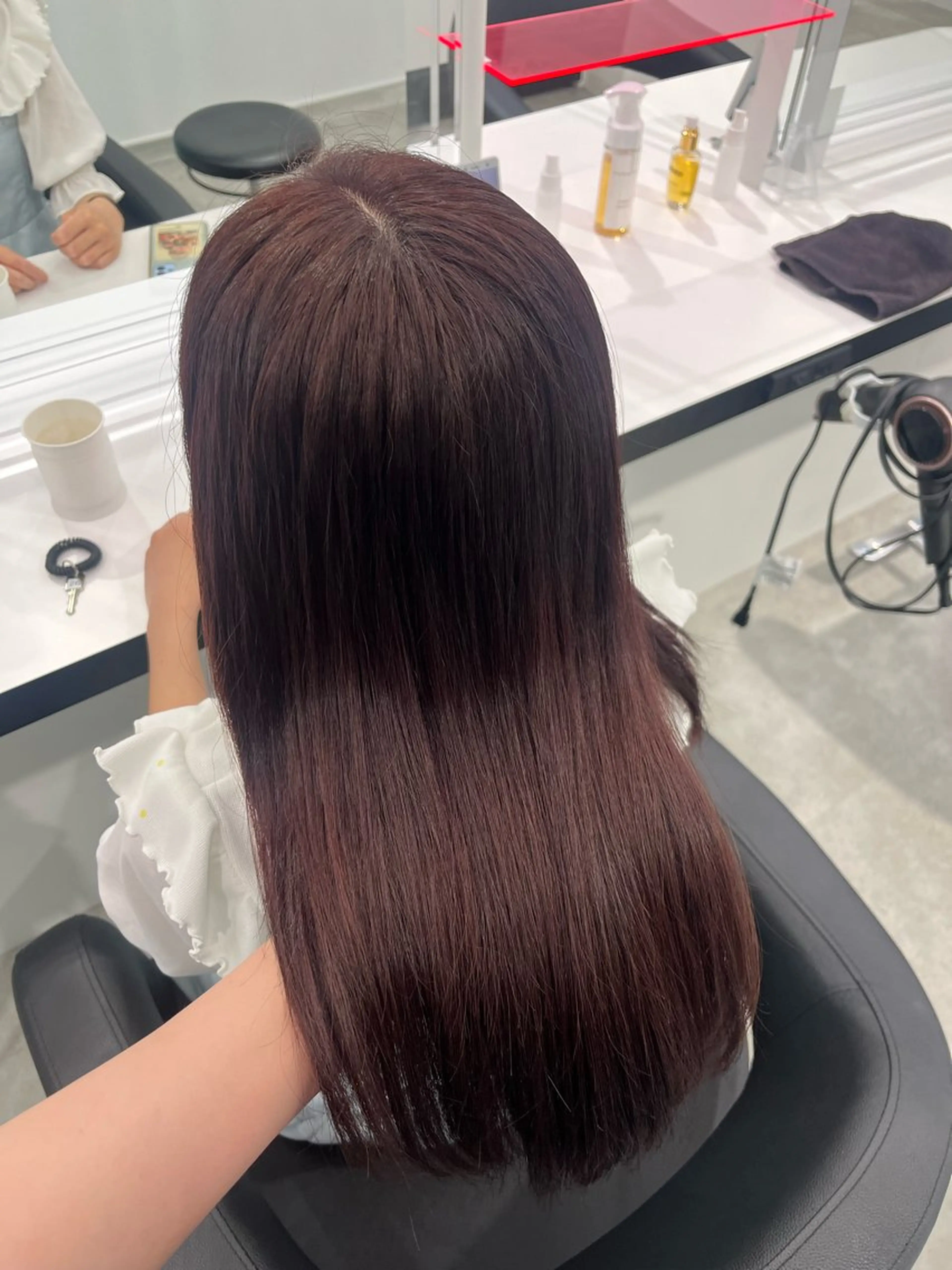 ロング カラー みう/仙台/暖色/ 艶髪/顔周りカット/のヘアスタイル