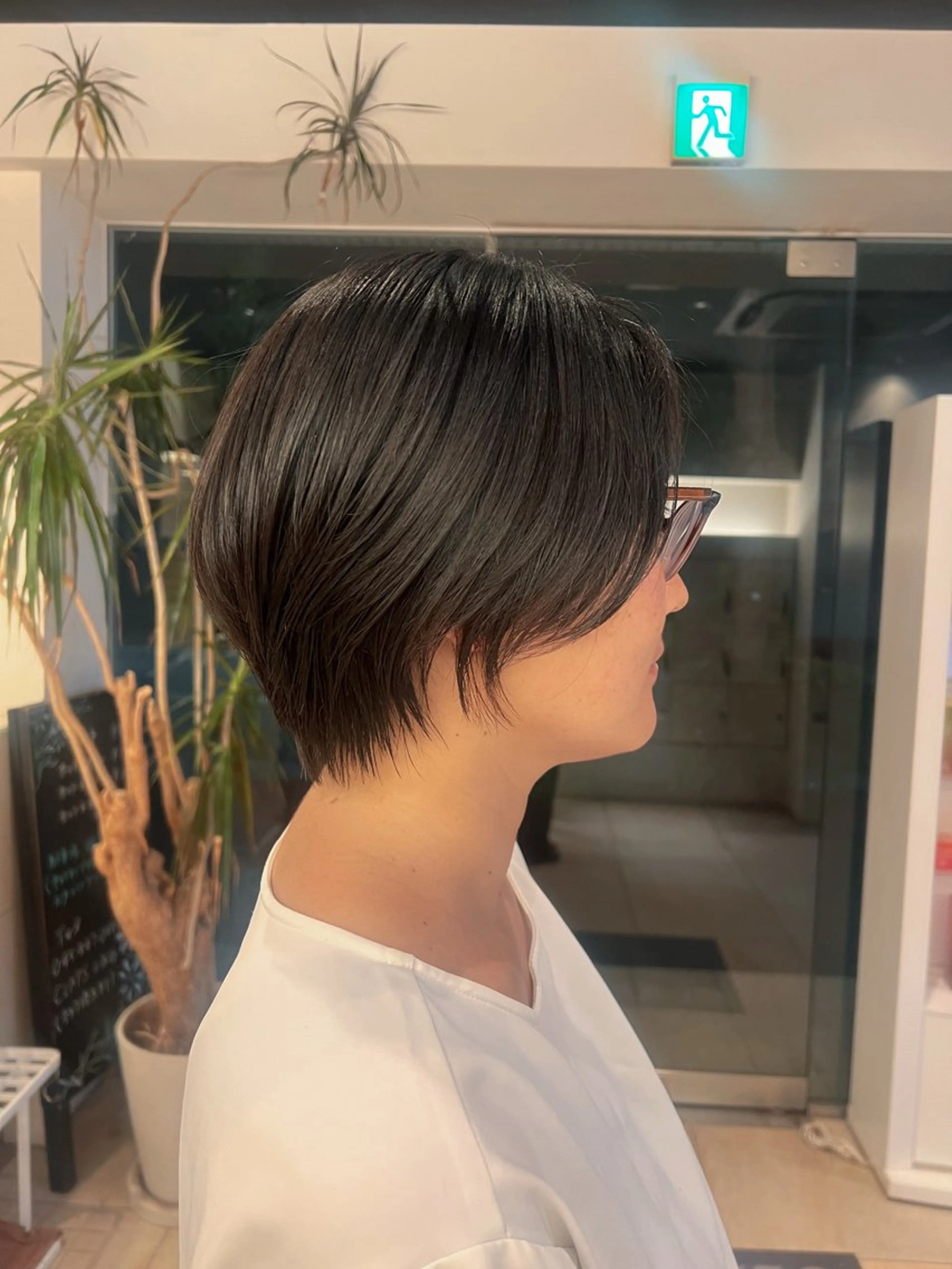 ショート リリカ🐈‍⬛ブリー チカラー/上永谷のヘアスタイル