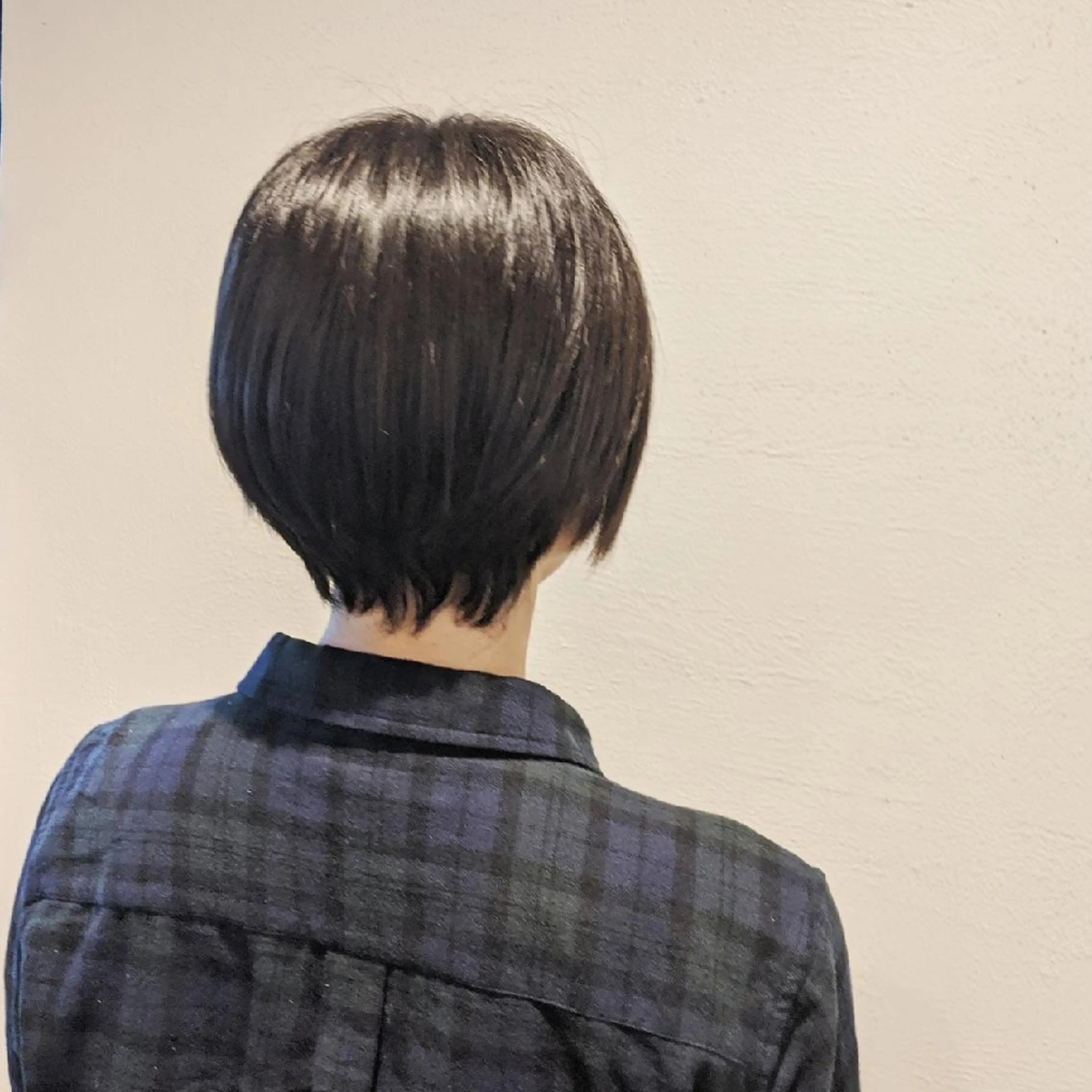 ショート 浜田りほ Luxbe 博多バスターミナルのヘアスタイル