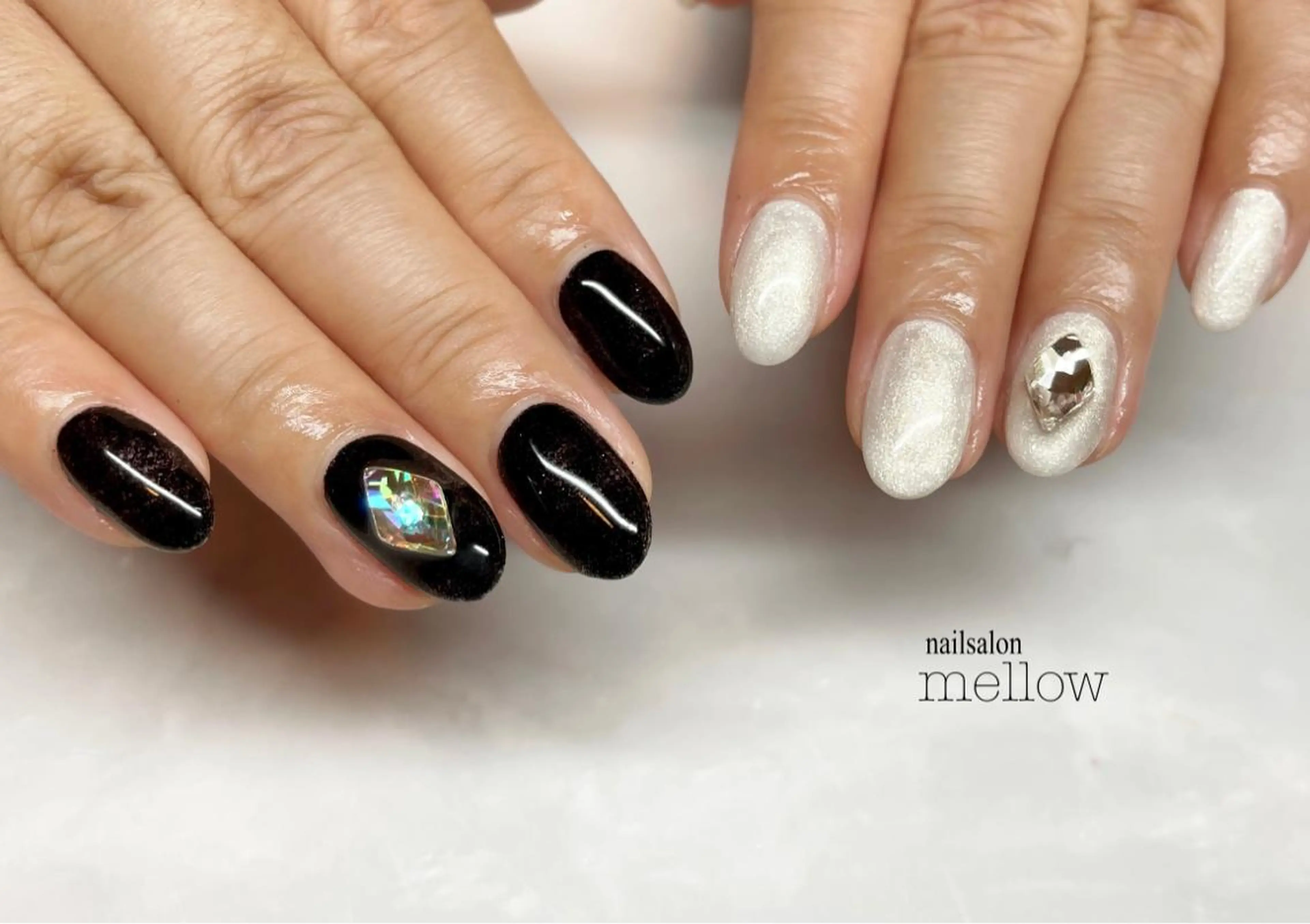 ネイル ラメ(グリッター) 大山 浩美のネイルデザイン