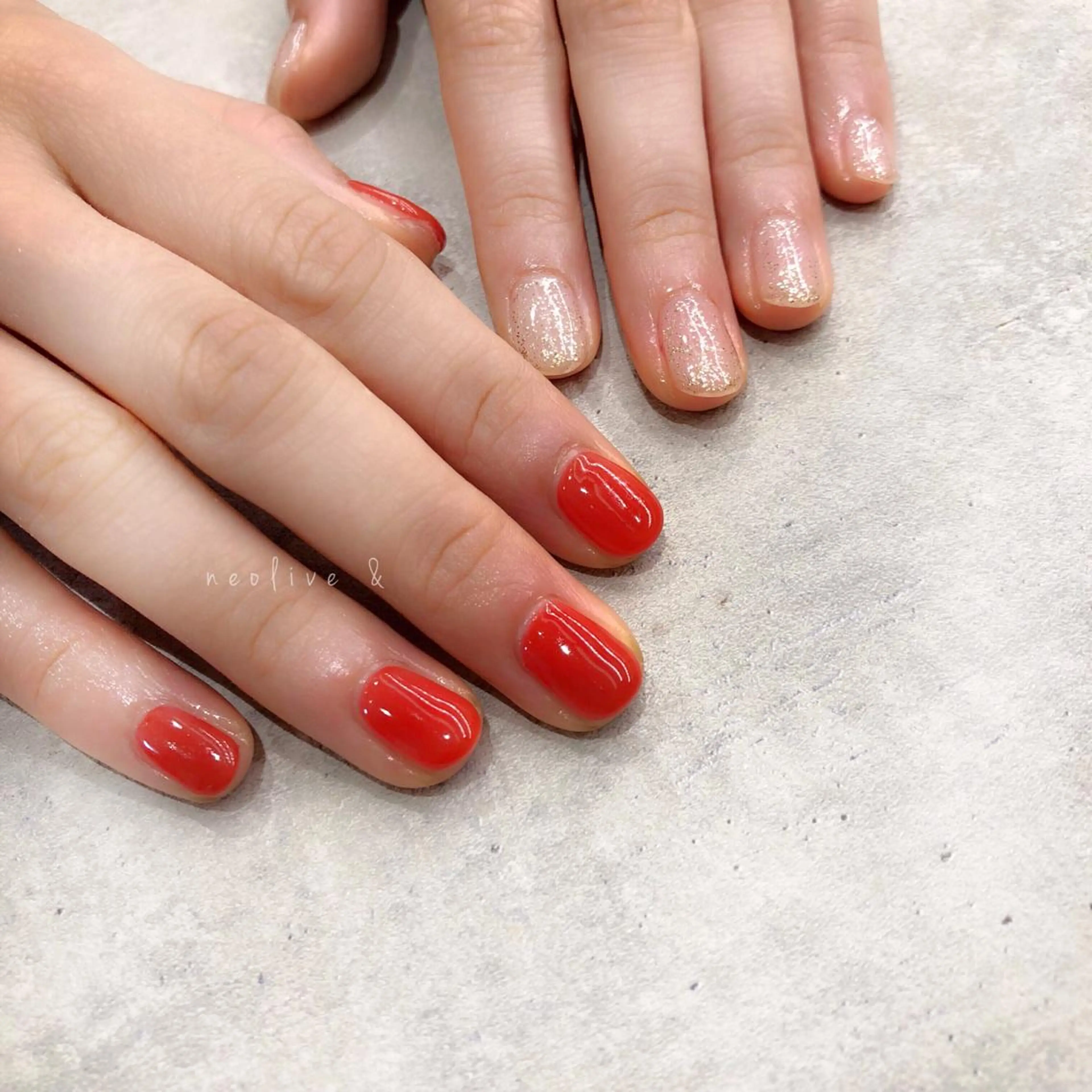 ネイル ハンドネイル Yuriko Omi パラジェル/渋谷のネイルデザイン