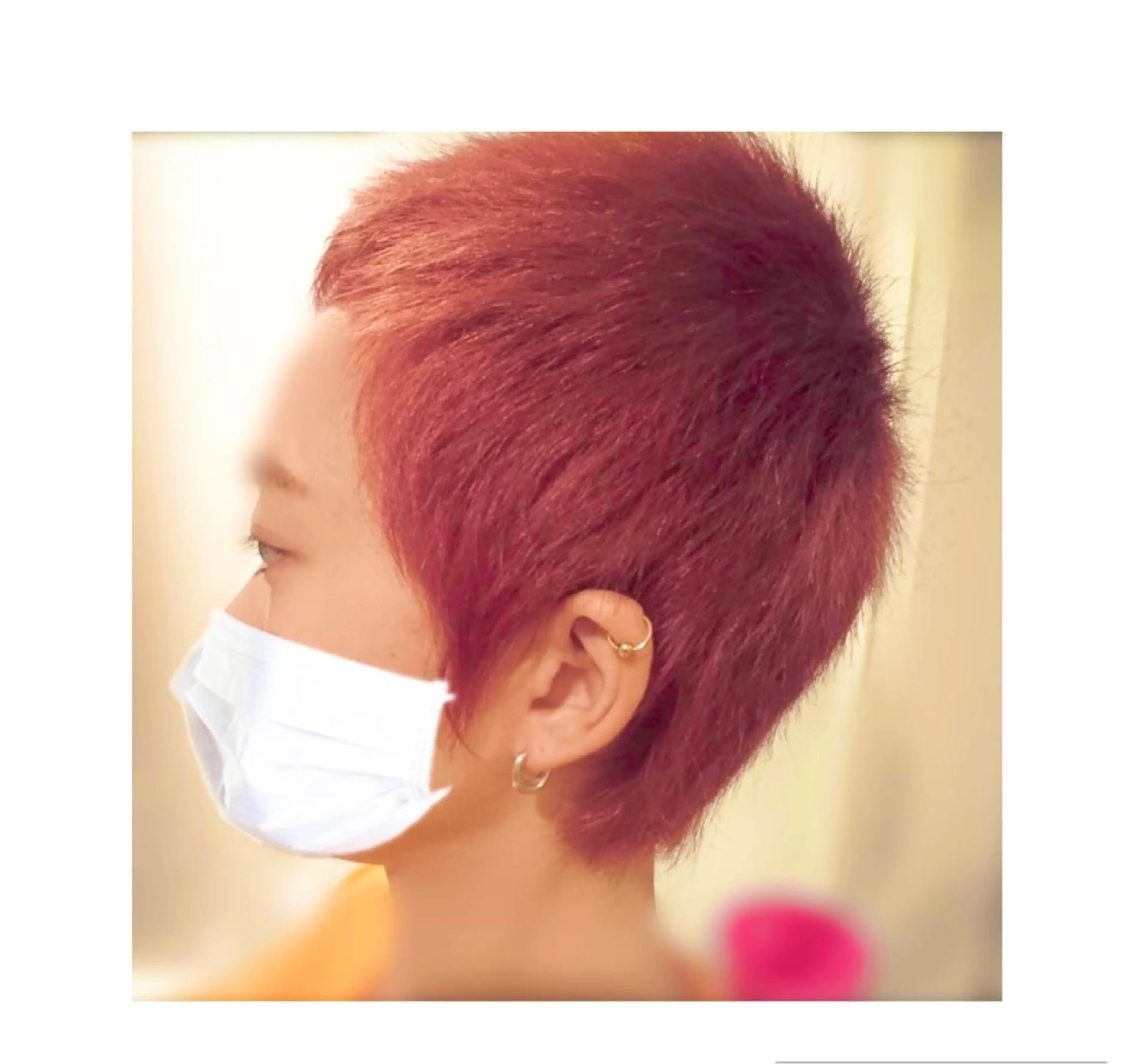 ショート カラー カシス ショートヘア plants hair salon by GEORGE所属・元住吉プランツヘアー ☘️丸山☘️のヘアスタイル