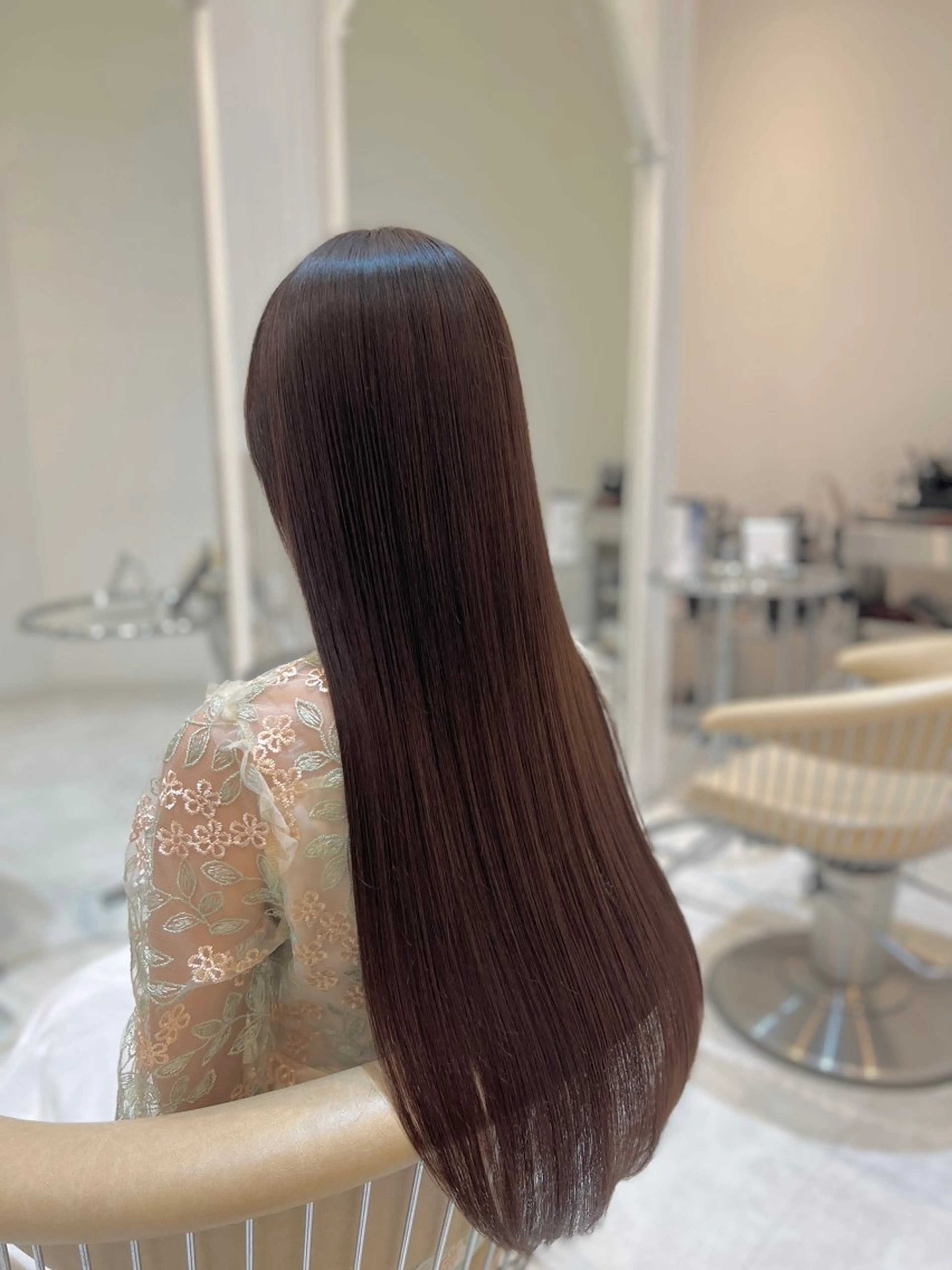 ロング 髪質改善 トリートメント カット ヘアカラー トリートメント Watai 山下直哉のヘアスタイル