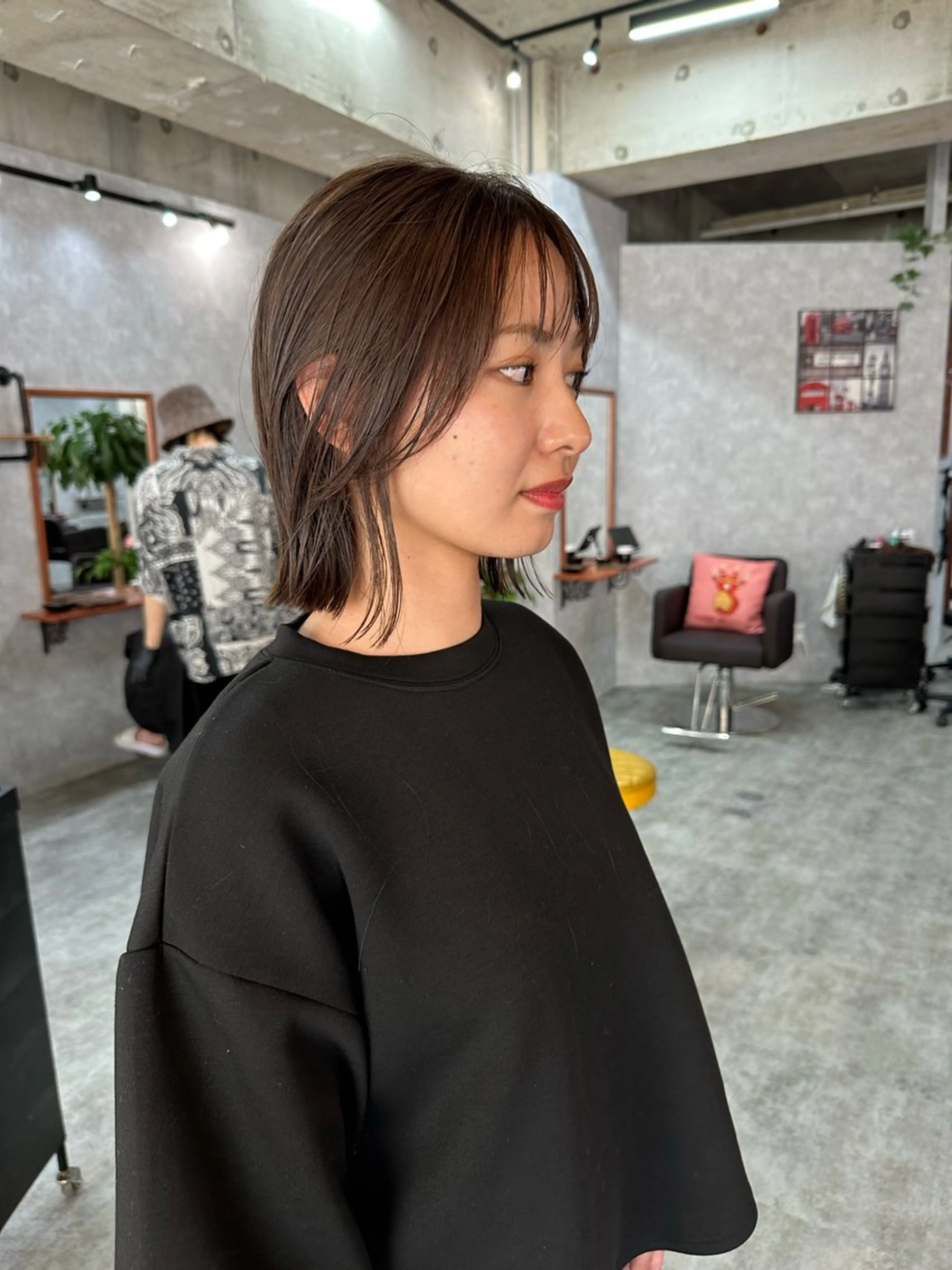 ショート 切りっぱなしボブ ショートボブ ハンサムショート 丸みショート ボブ カット ヘアカラー トリートメント C’LD hair  produce /シールドヘア所属・モテ髪/ボブ/ショー ト/アダチフウトのヘアスタイル