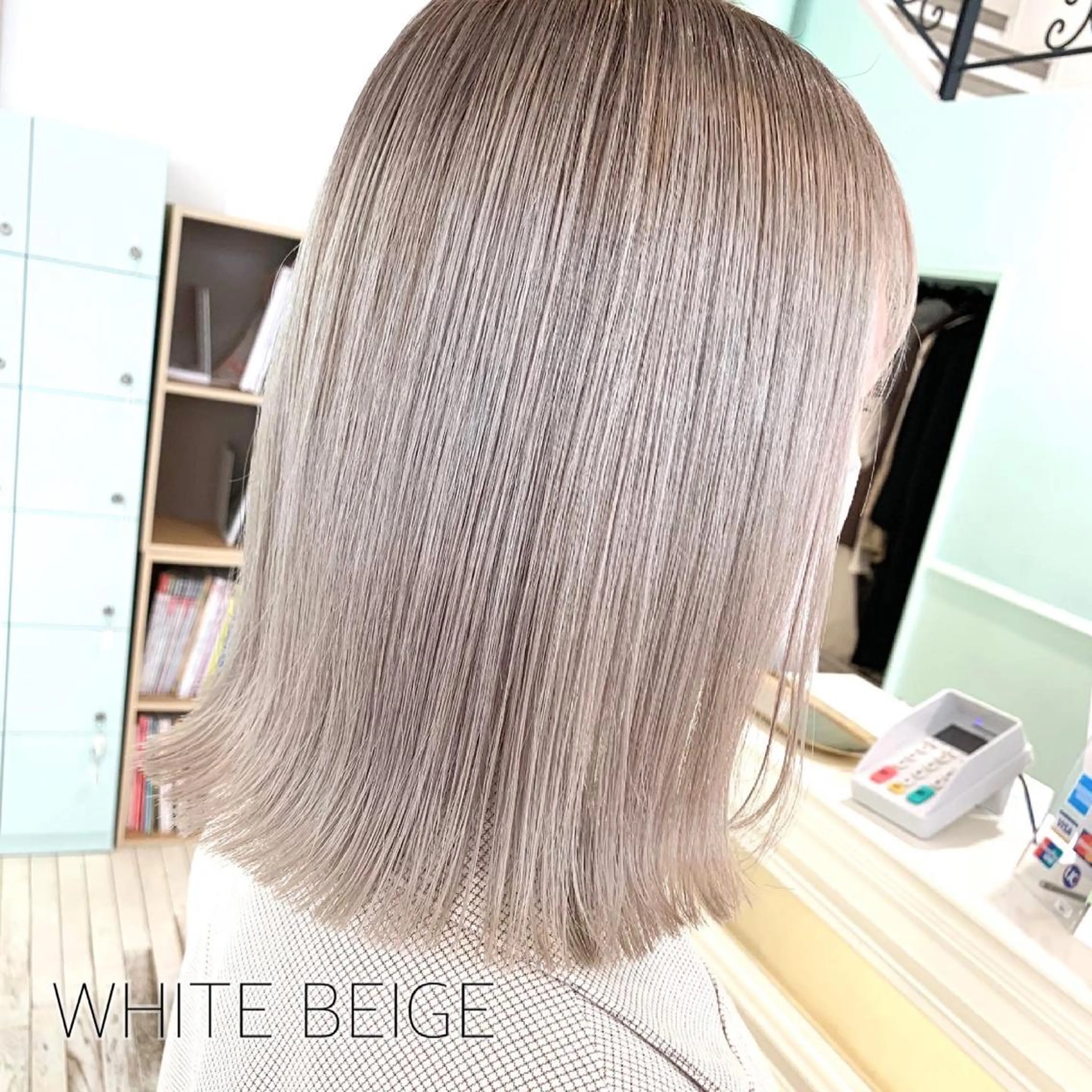 ミディアム 🍀ケアブリーチ カラー🍀坂井のヘアスタイル