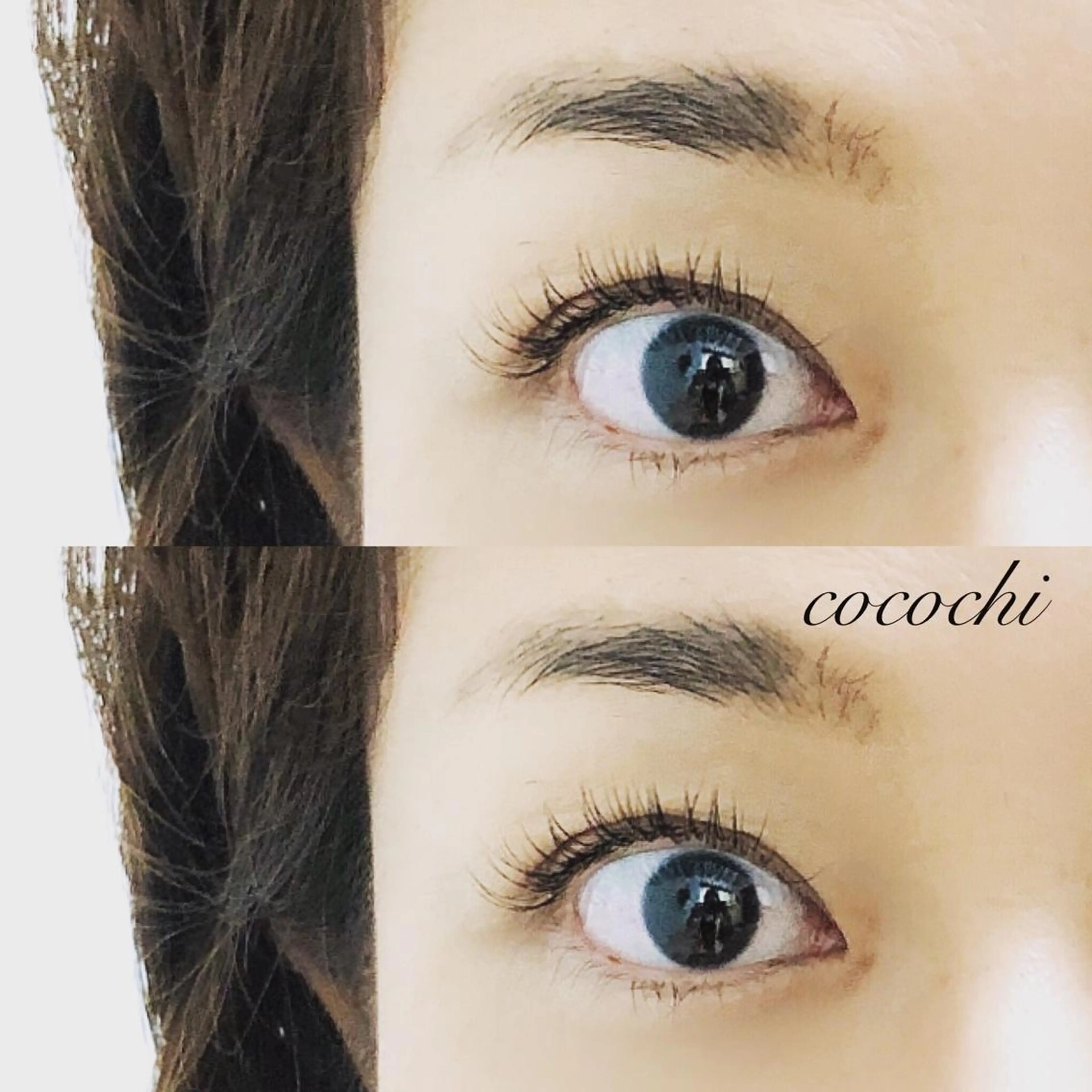 マツエク・マツパ フラットラッシュ ran cocochiのマツエク・マツパデザイン