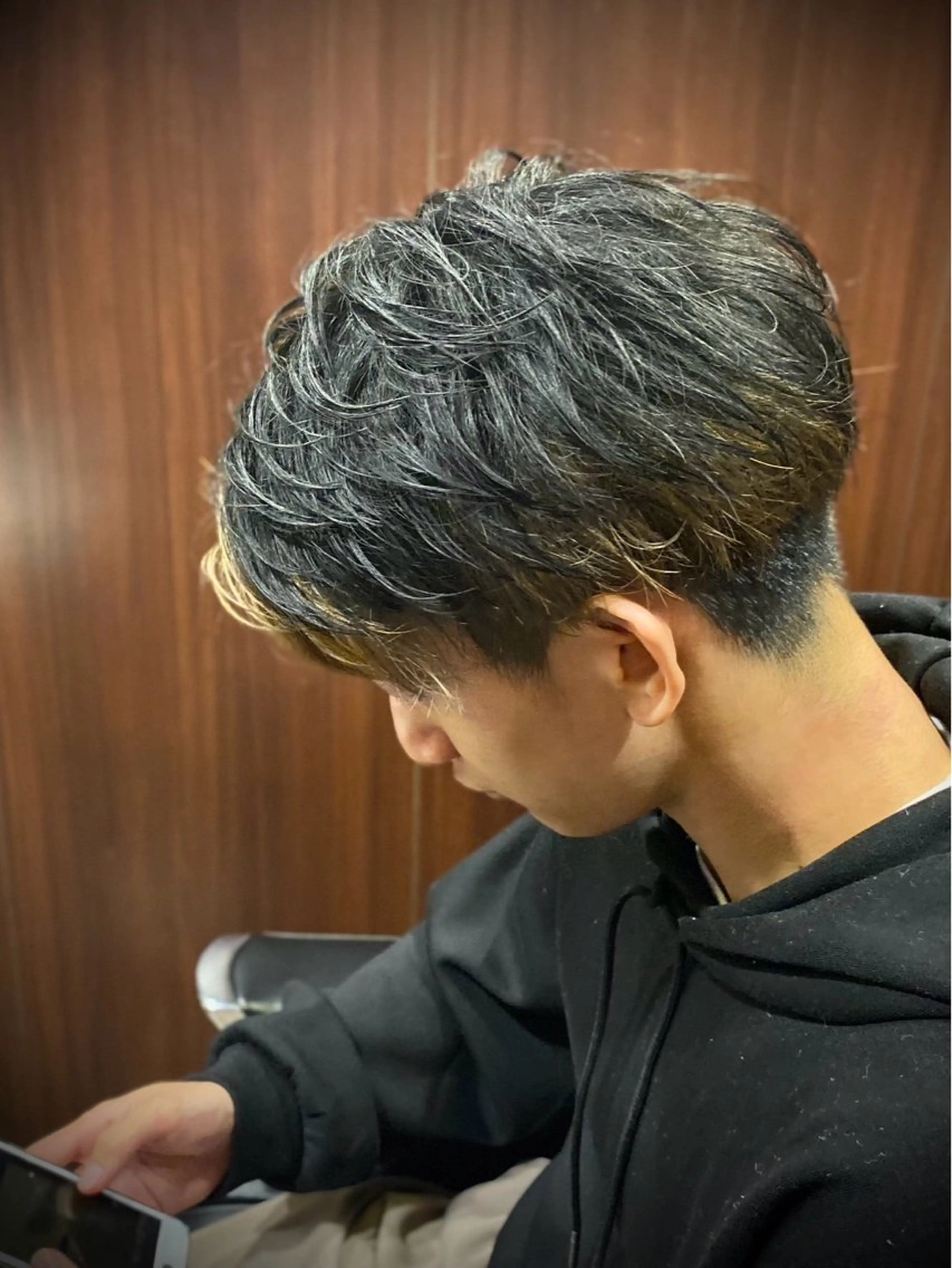 メンズ 小松 美雄のヘアスタイル