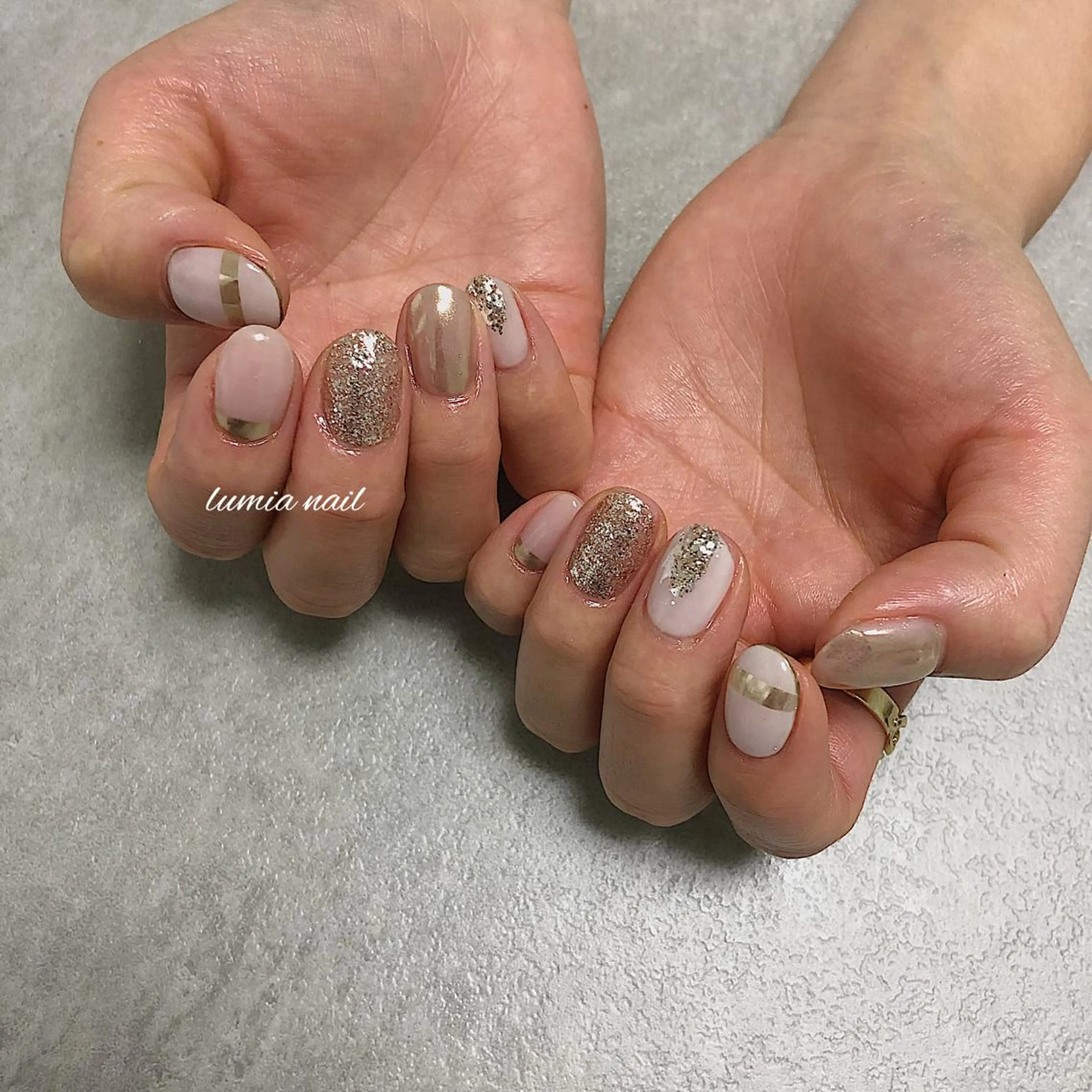 ネイル nail&eyelash Rine所属・Rine 放出 (リネ)のネイルデザイン