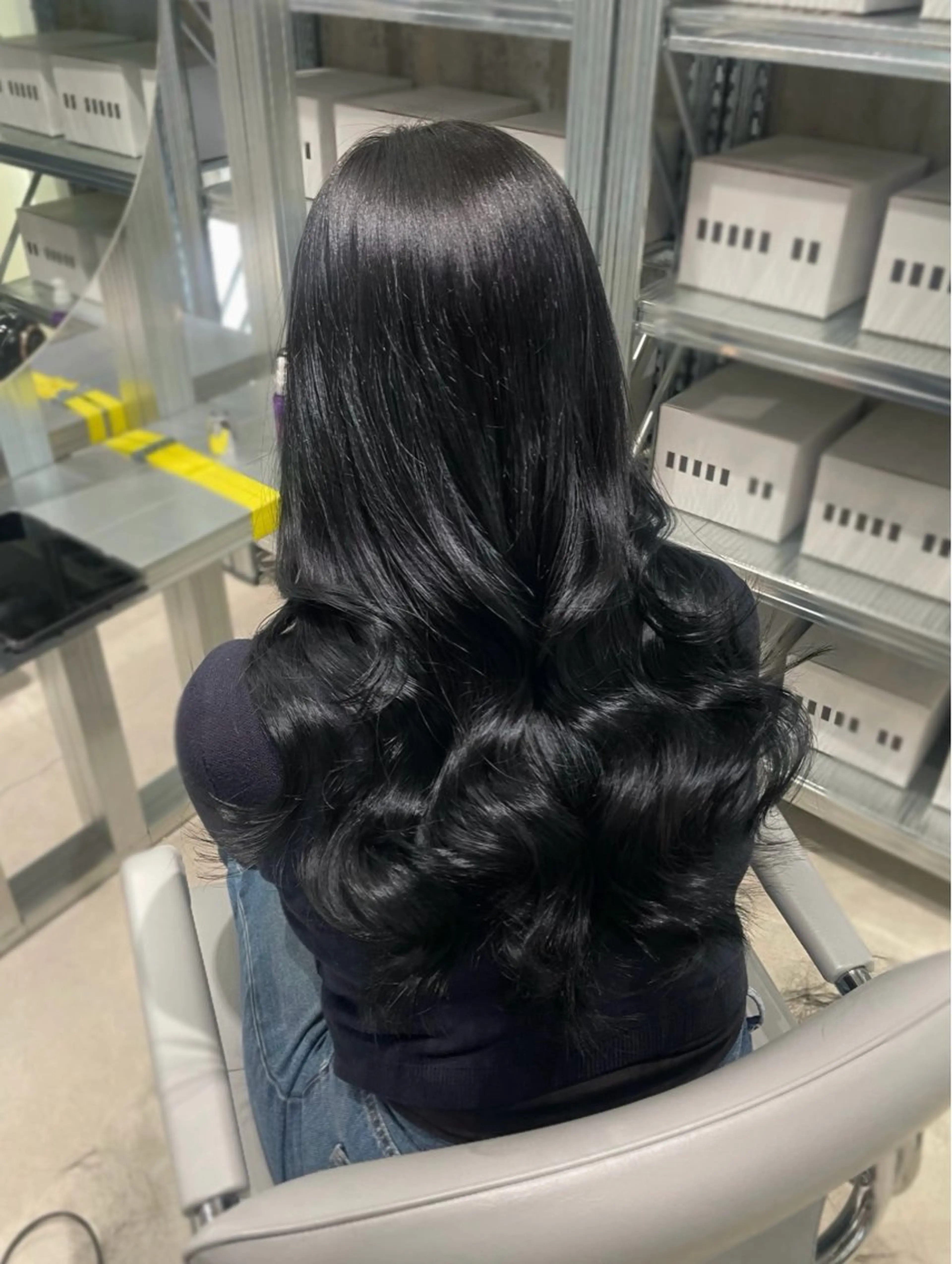 ロング カラー ダブルカラー/レイヤ ーカット 🤍ゆきなのヘアスタイル