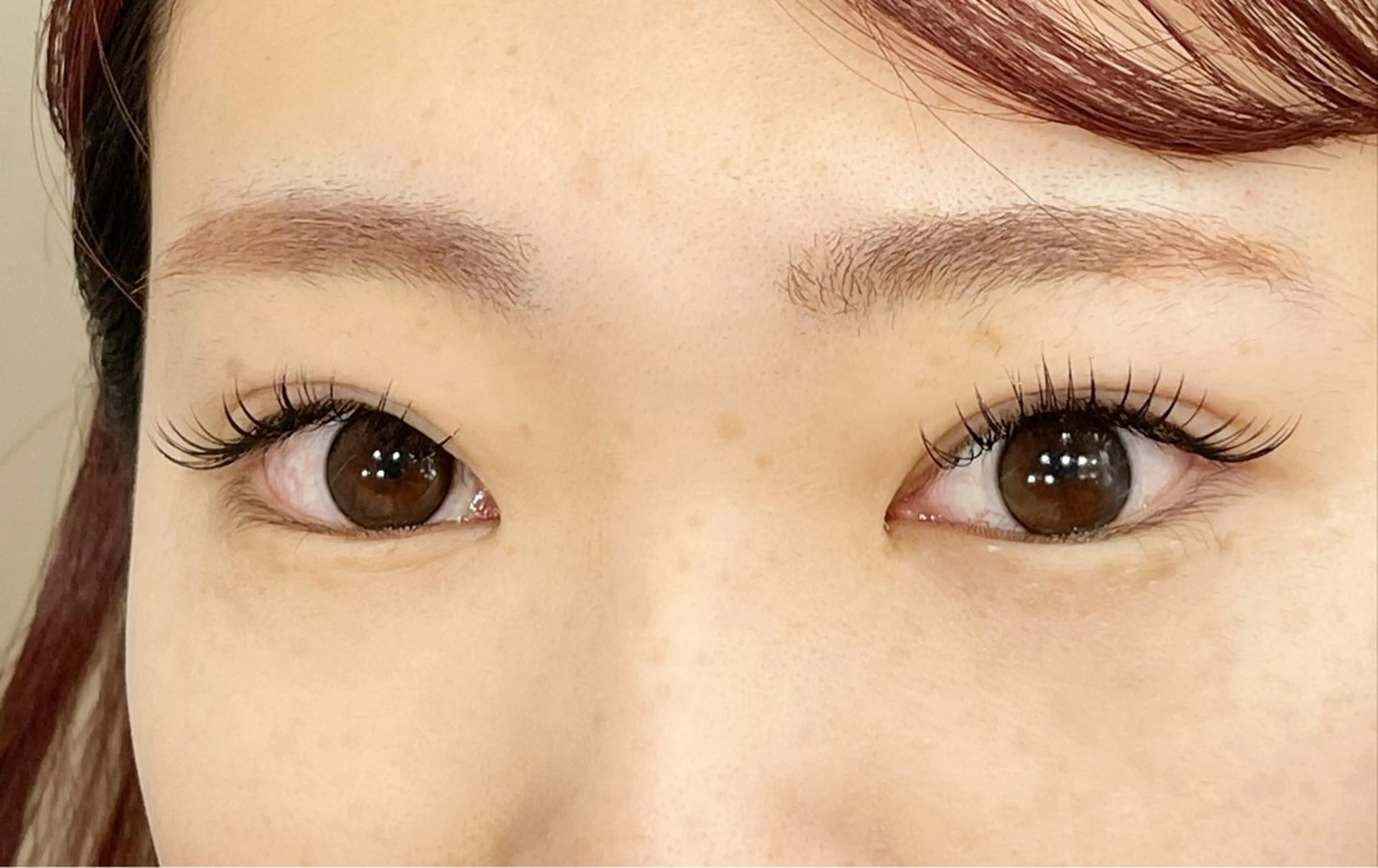 マツエク・マツパ 目尻長め マツエク be_ なつきの眉毛・アイブロウイメージ