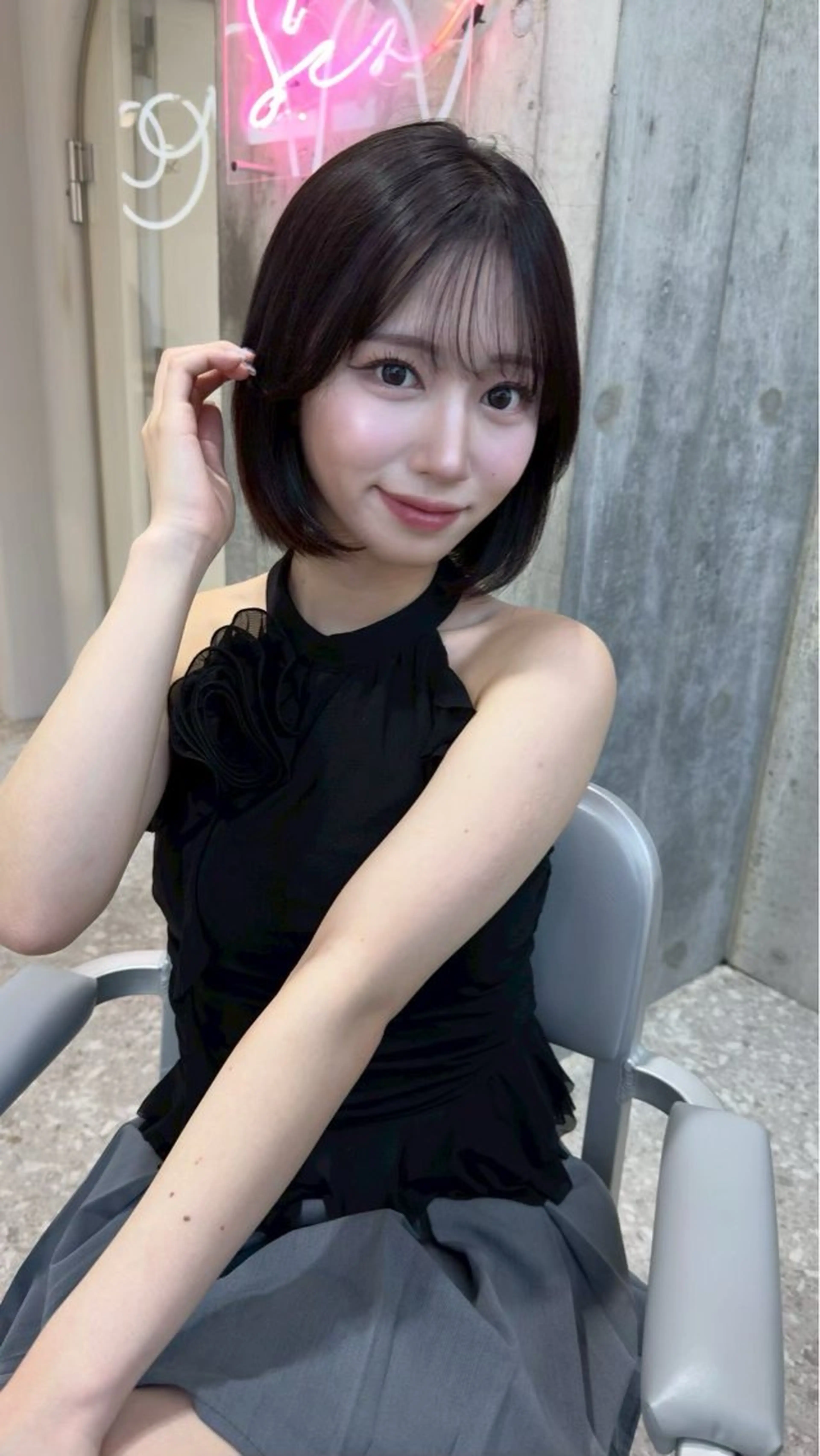 ショート ボブ 新宿/韓国ヘア kurea🎀のヘアスタイル