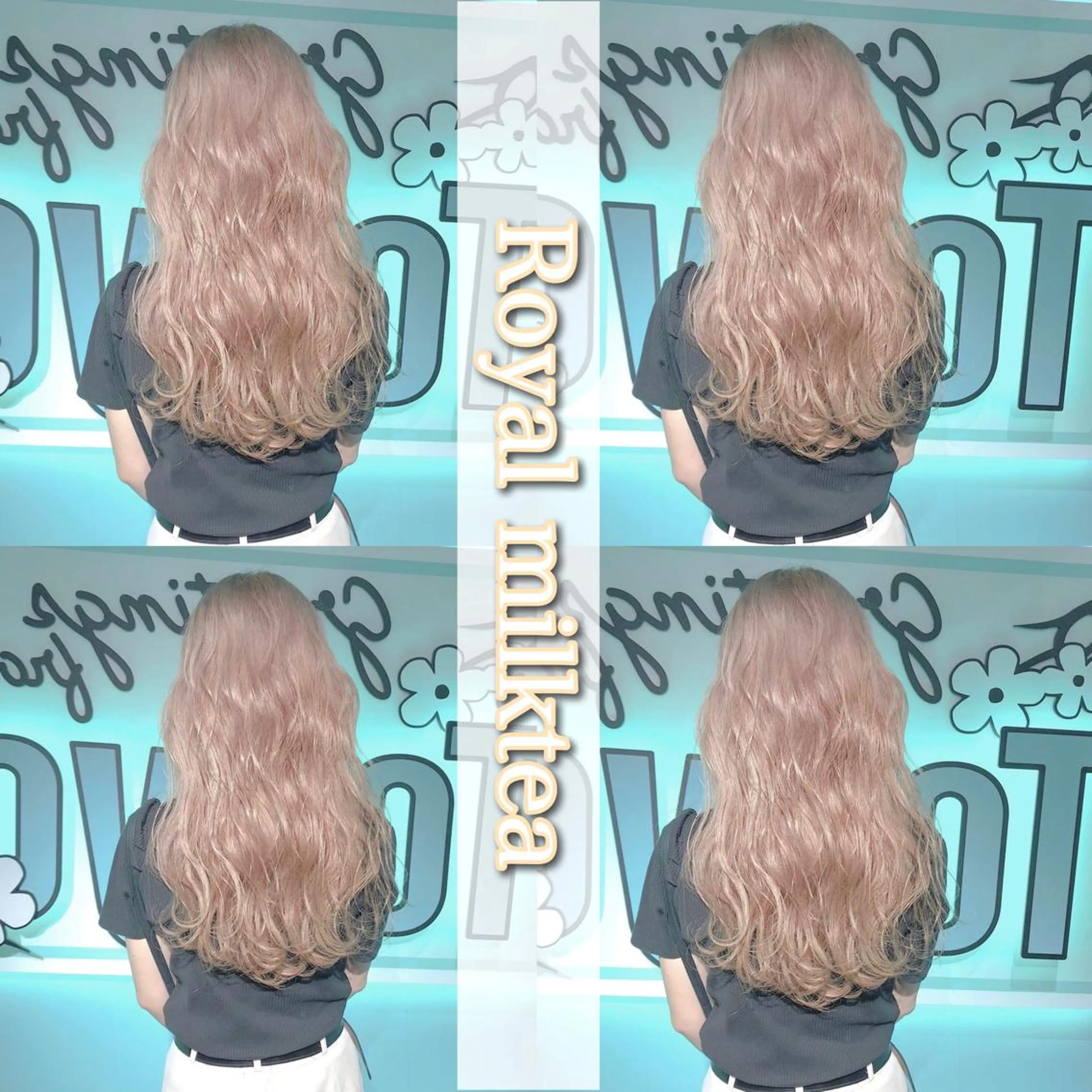 ロング カット ヘアカラー "必ず可愛く” TAKUTOのヘアスタイル