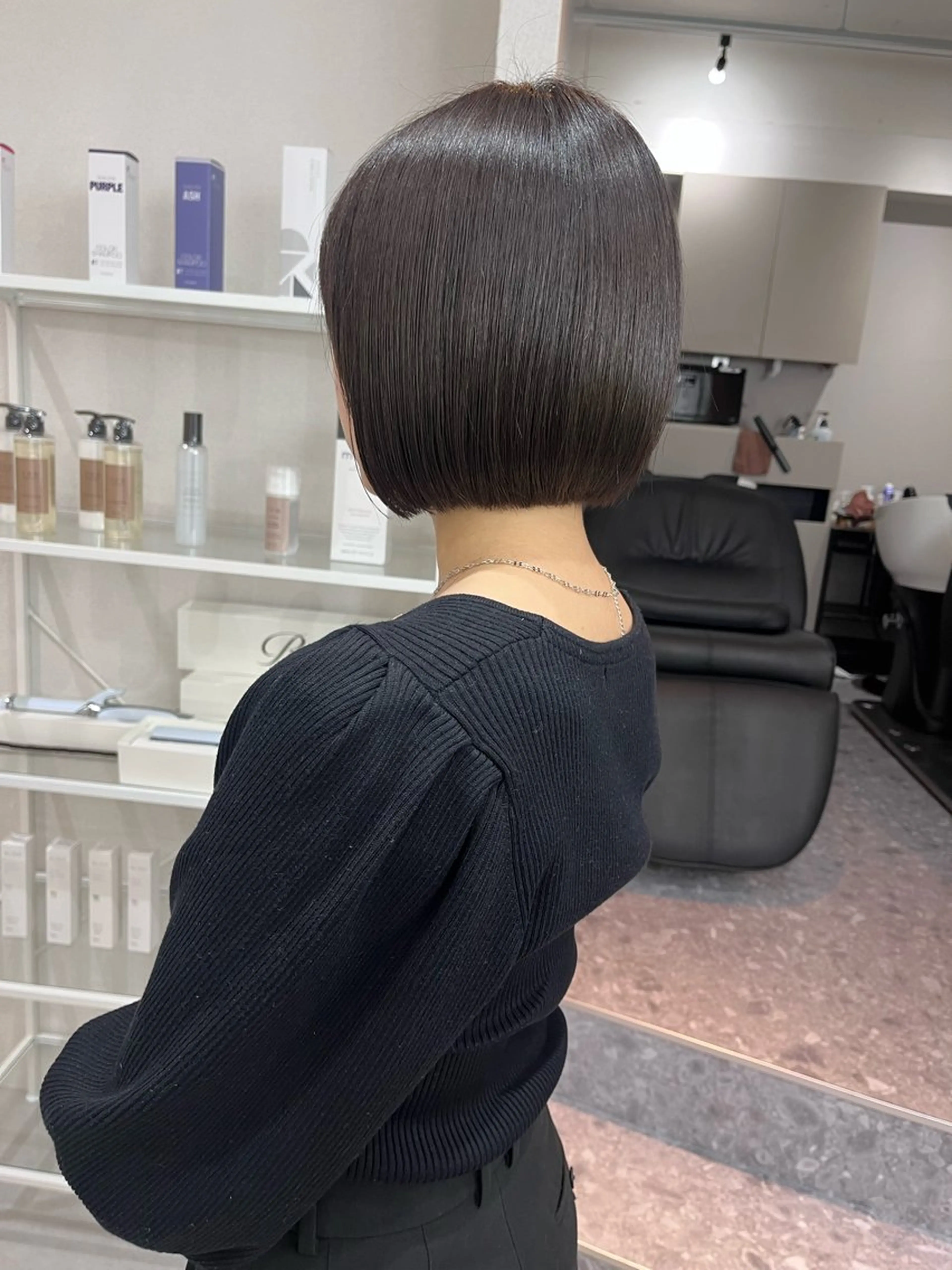 ショート カラー ボブ& 髪質改善FUMIYAのヘアスタイル