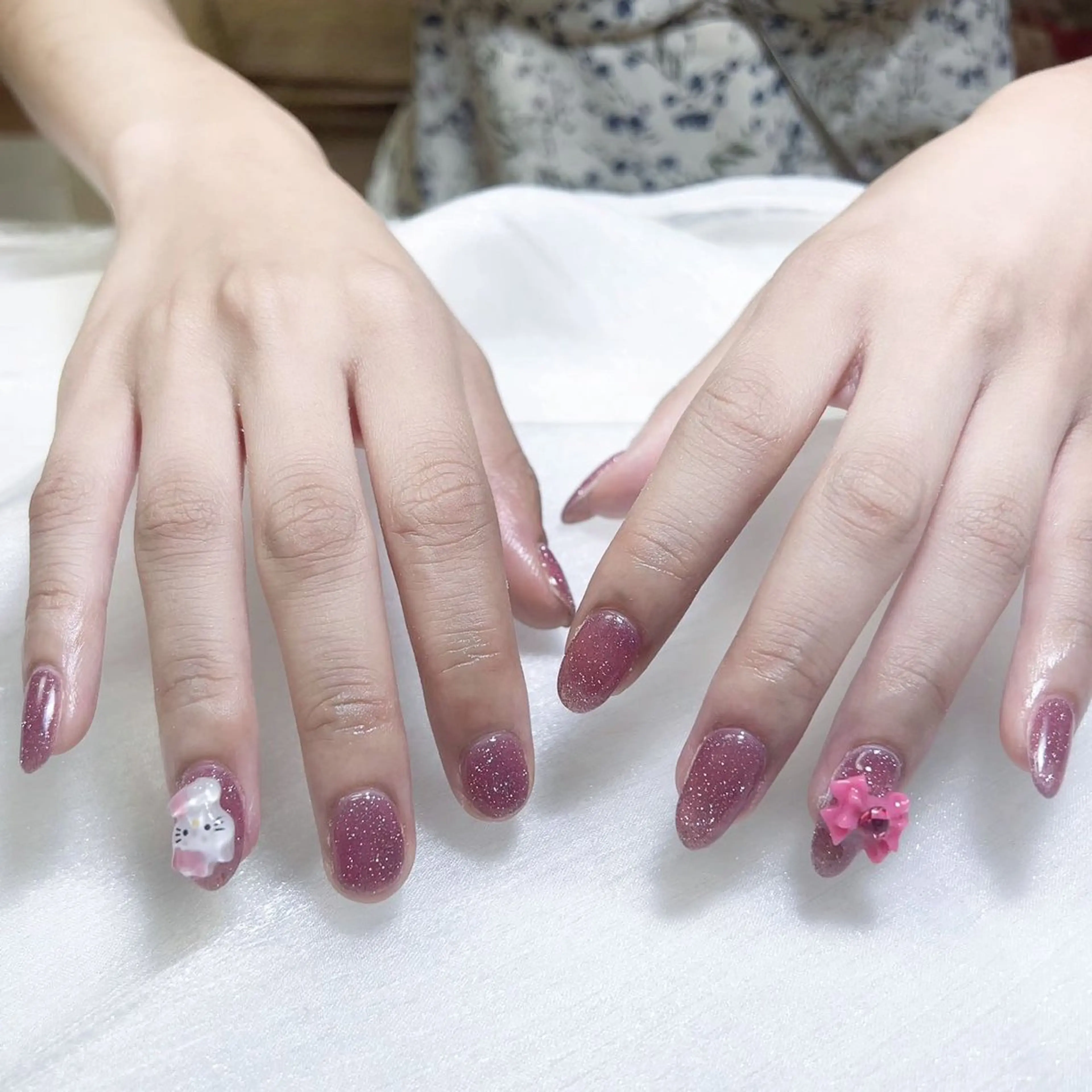 ネイル ワンカラーネイル Nail salon 木にいるのネイルデザイン