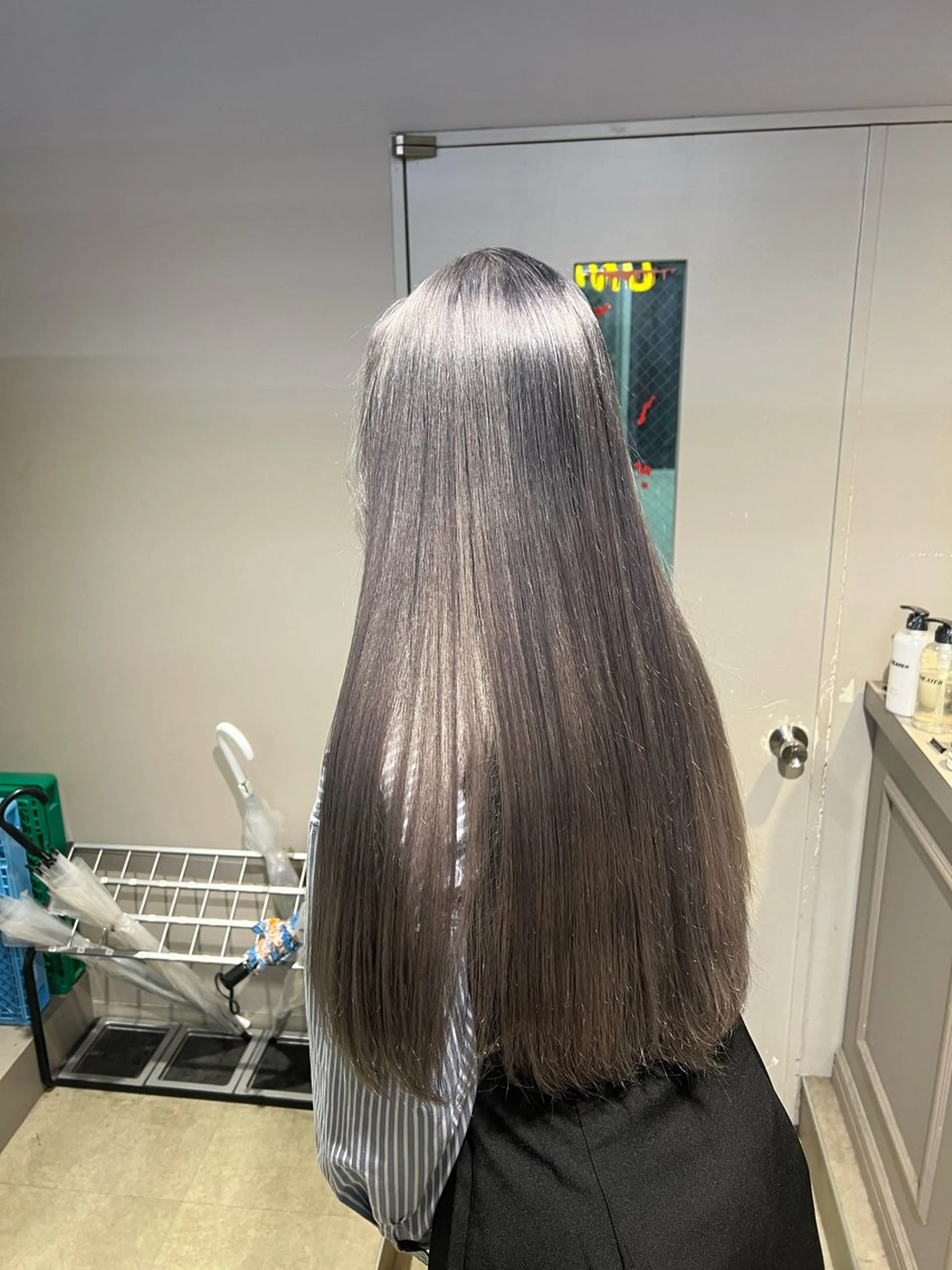 ロング カラー ヘアカラー 韓国レイヤーカット /REIのヘアスタイル