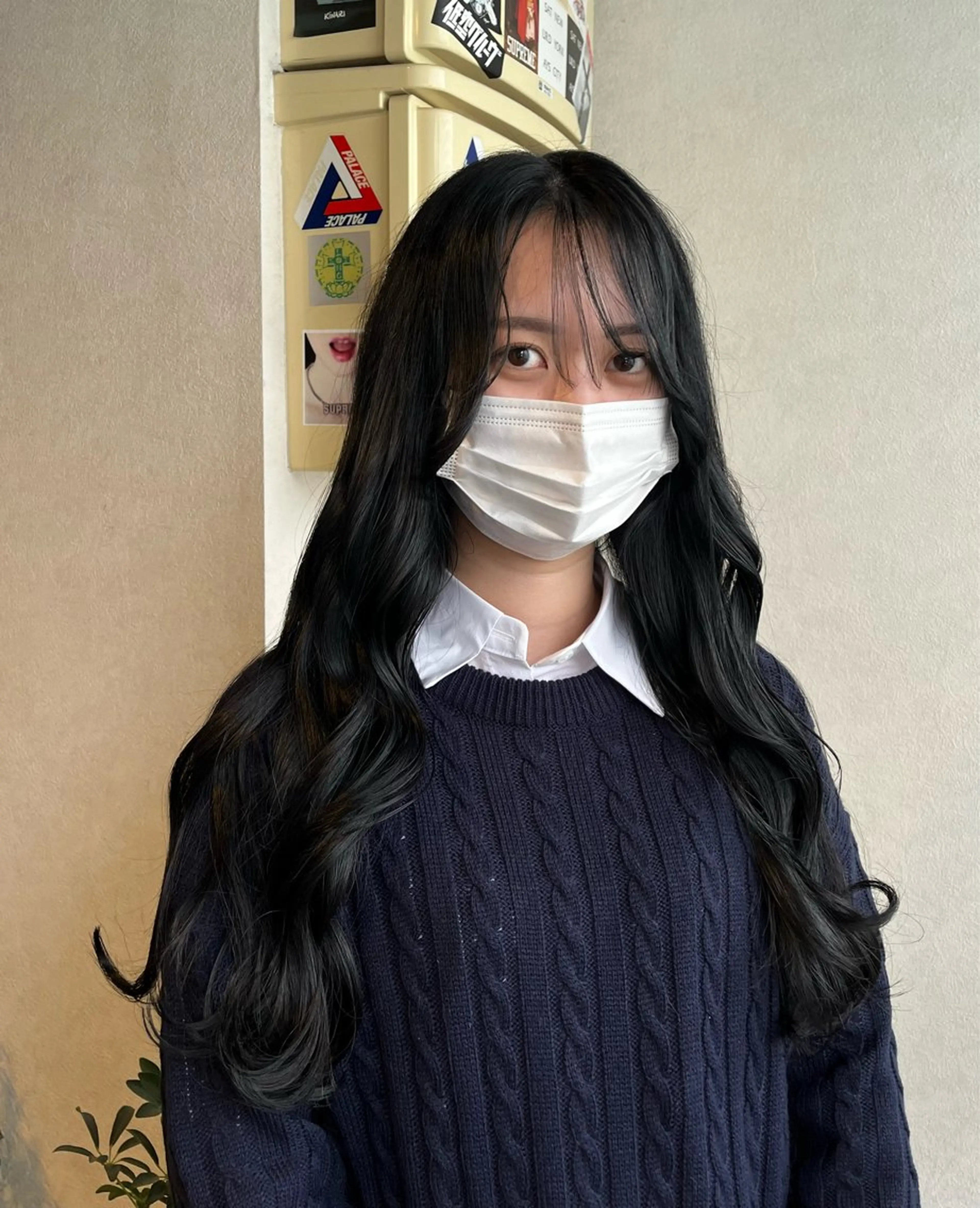 ロング カラー 透明感カラー 韓国風ヘア the OSCAR所属・韓国ヘアスタイリスト Harukaのヘアスタイル