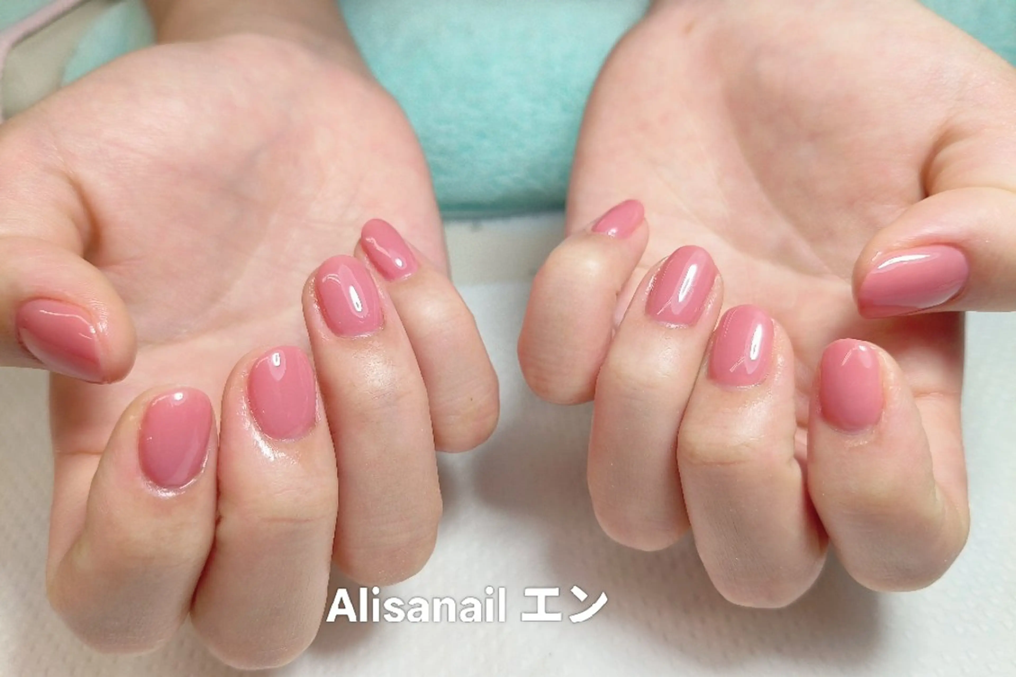 ネイル ワンカラーネイル エ ンのネイルデザイン