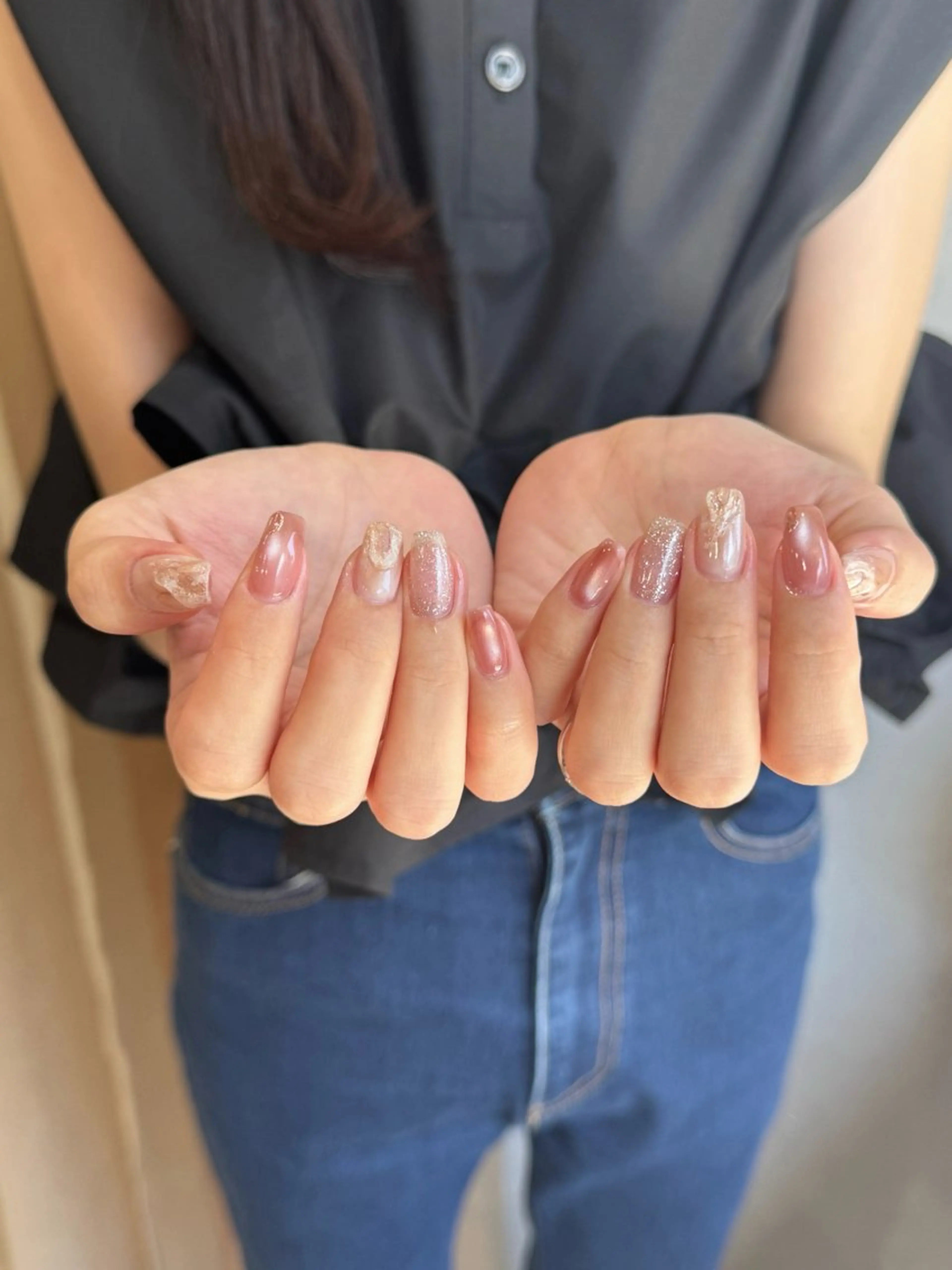 ネイル ハンドネイル NINE_ AKARIのネイルデザイン