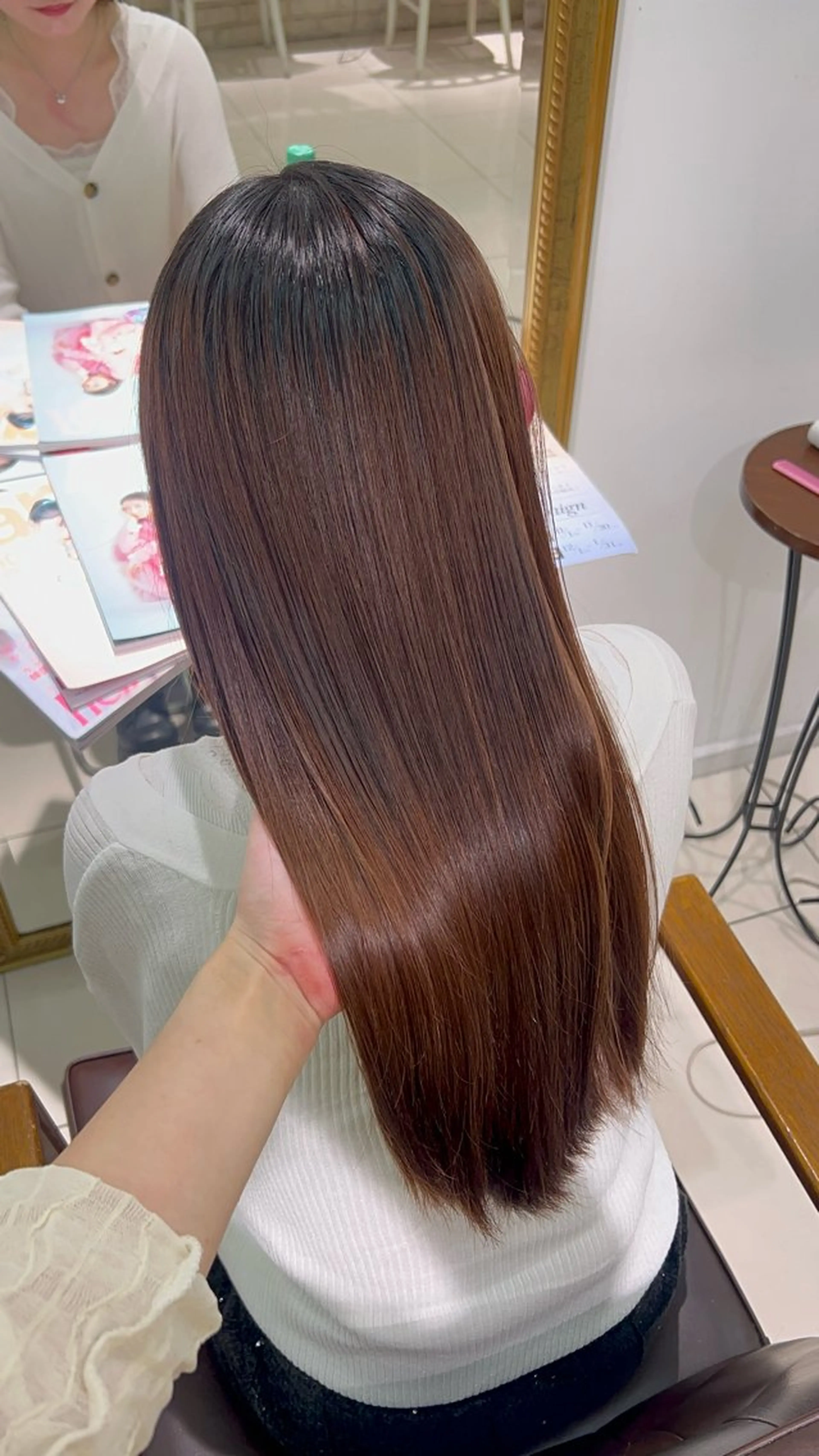 【ご新規様限定🍒】平日のみ❕ 自社開発髪質改善トリートメント𓂃🫧の写真