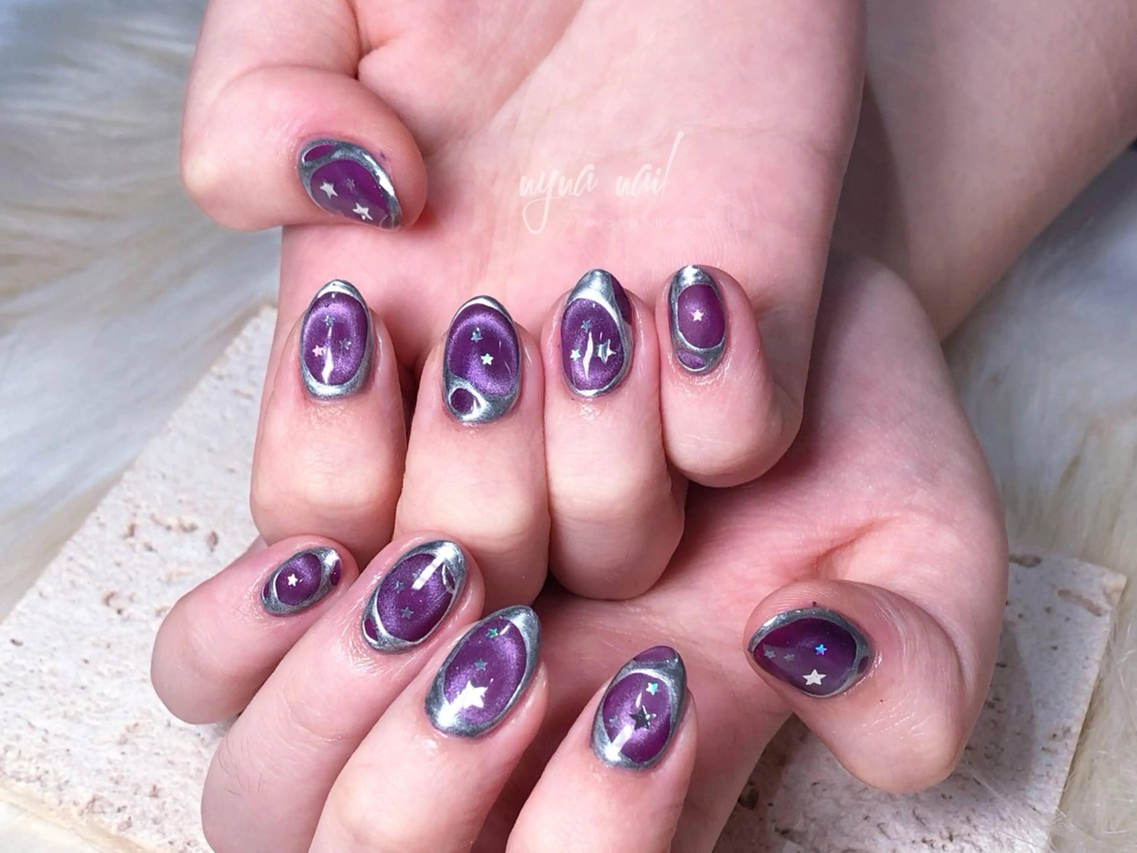 ネイル ハンドネイル 長さ出し専門 nynaのネイルデザイン