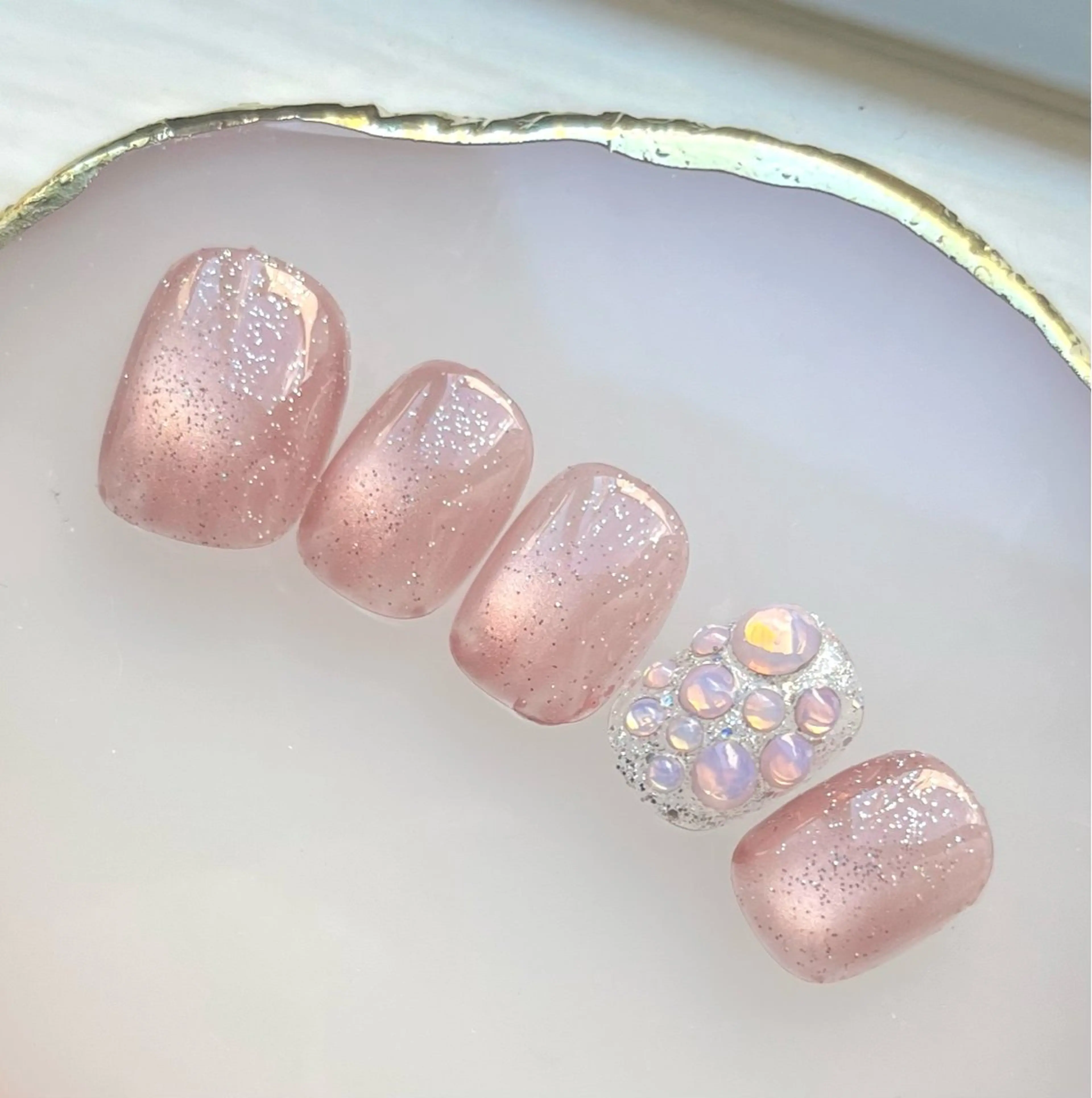 ネイル シンプルネイル ハンドネイル 島田 亜紀のネイルデザイン