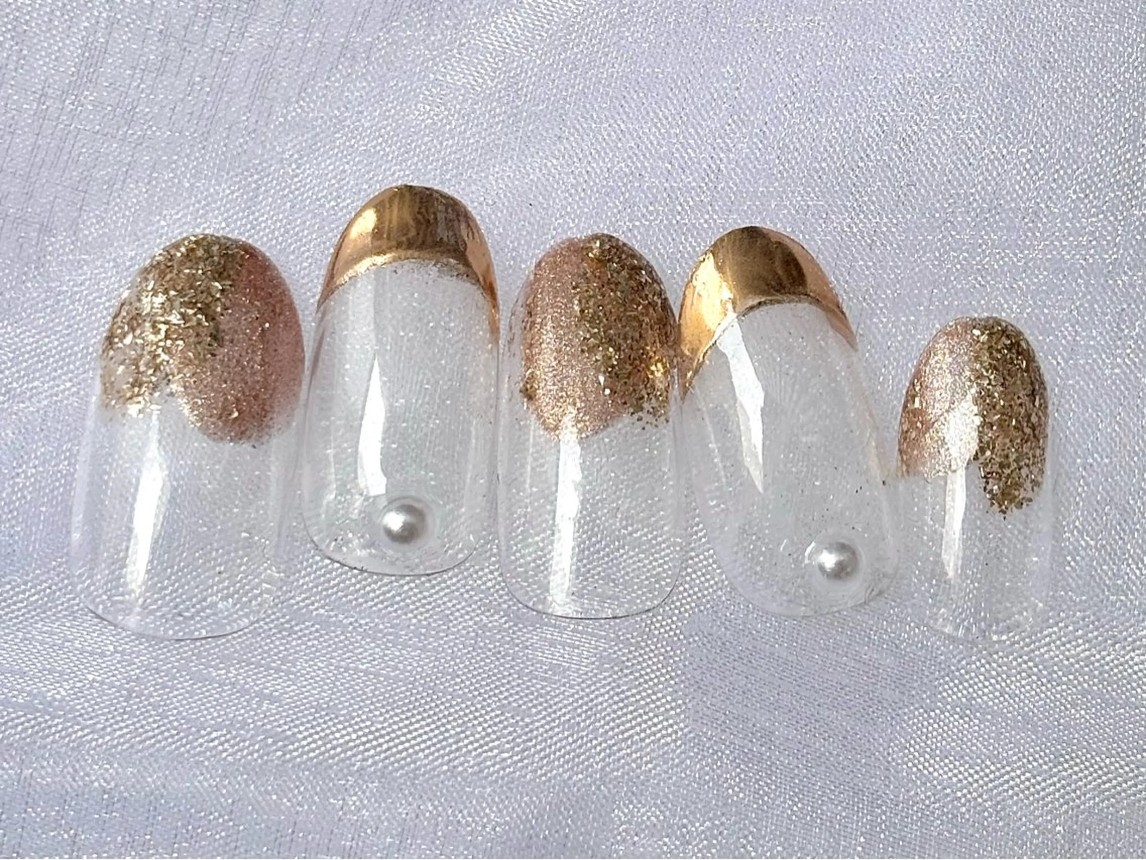 ネイル ハンドネイル トップネイリスト Ribbon立川店のネイルデザイン