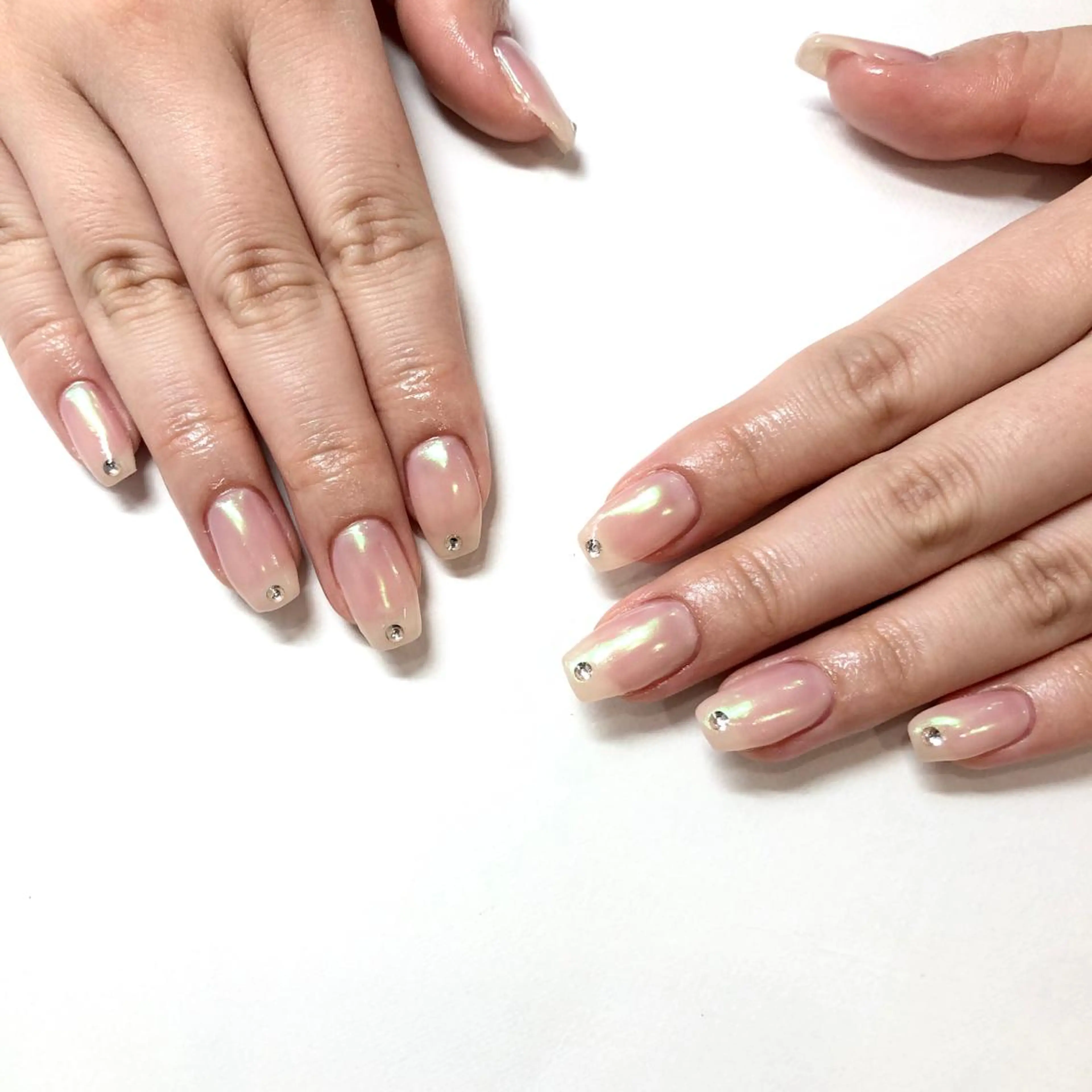 ネイル オーロラネイル ハンドネイル 🎀AYAKO 🎀中韓ネイルのネイルデザイン