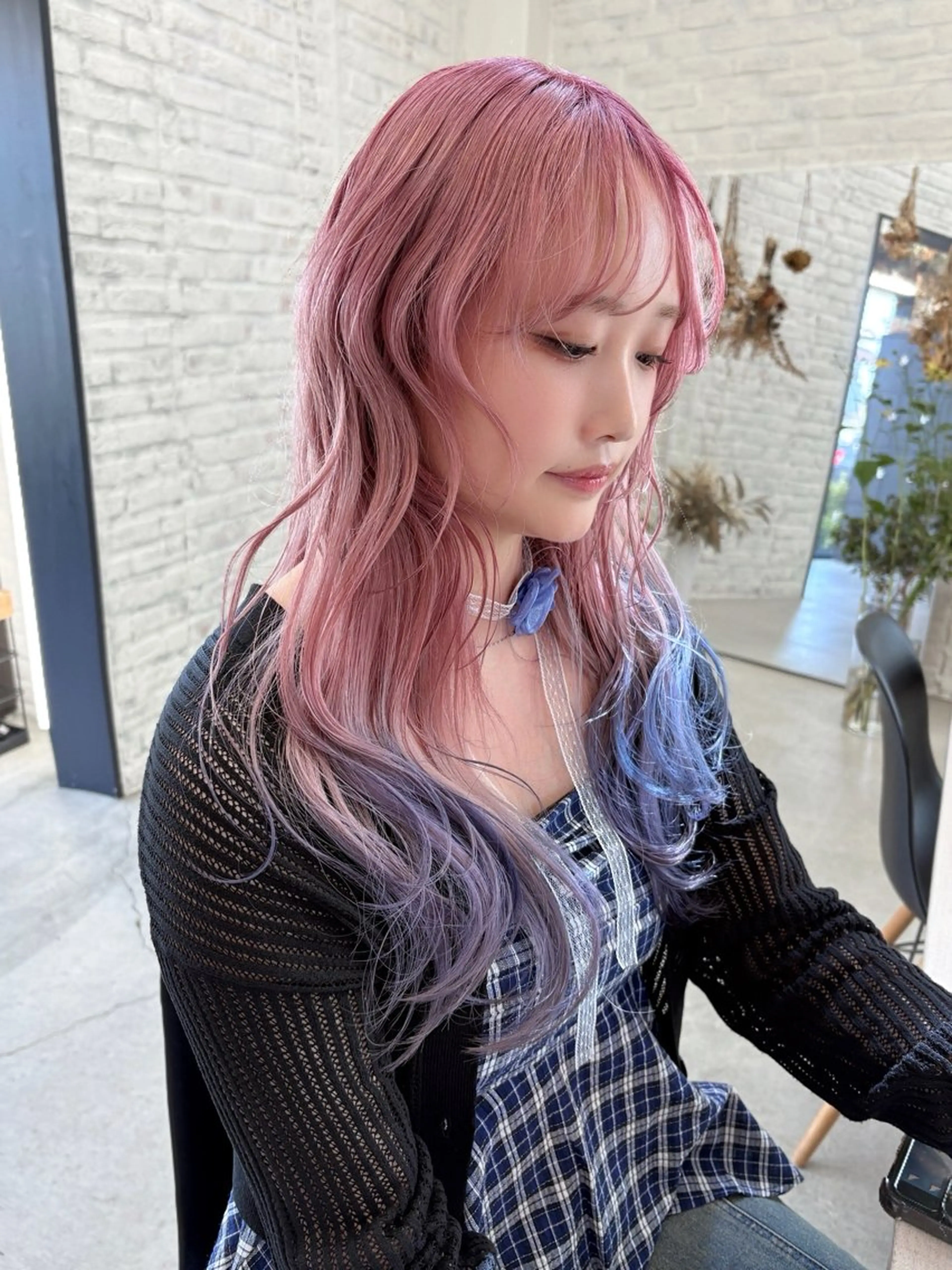 ミディアム MAEDA 西金沢美容室のヘアスタイル