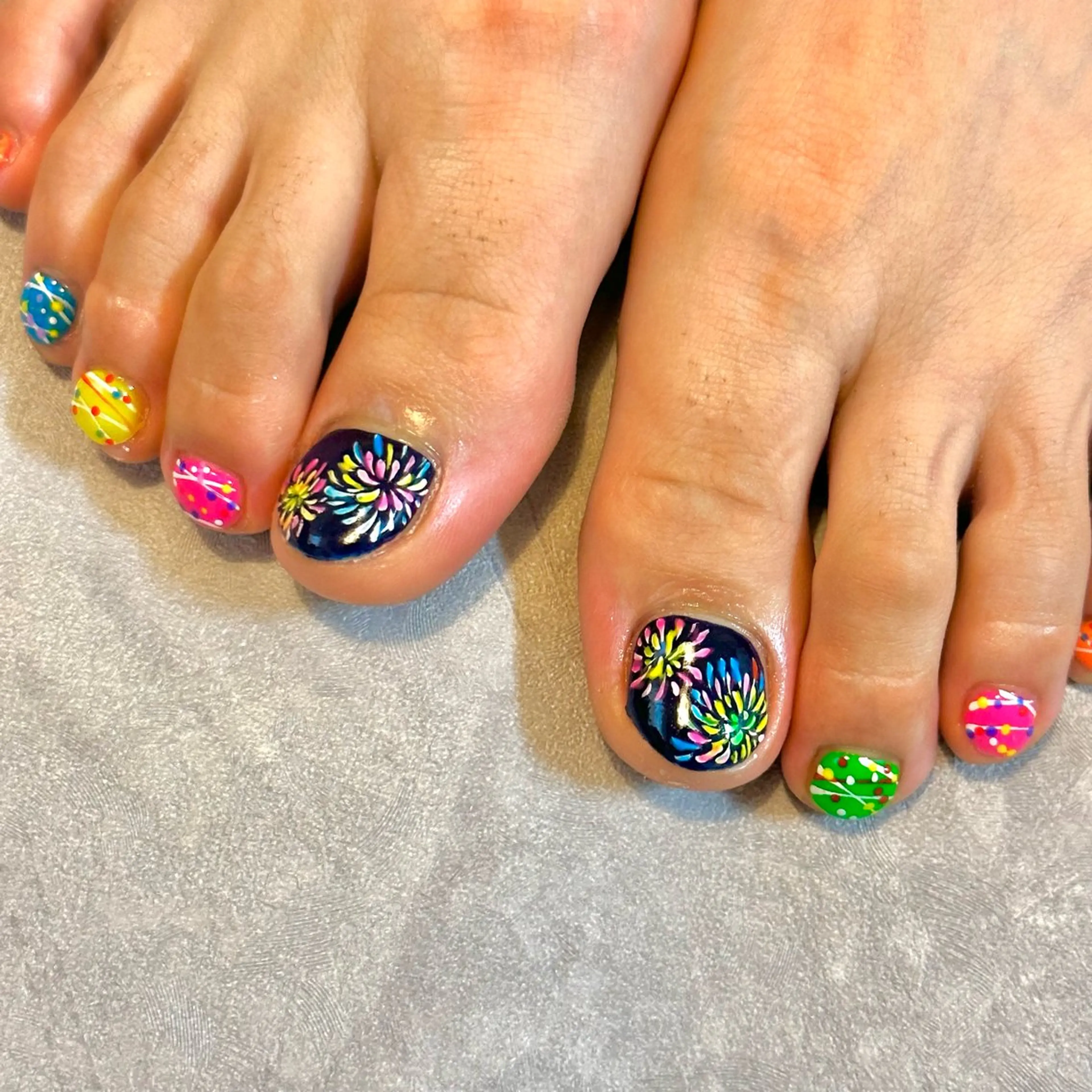 ネイル ハンドネイル フットネイル GéRanium Harukaのネイルデザイン