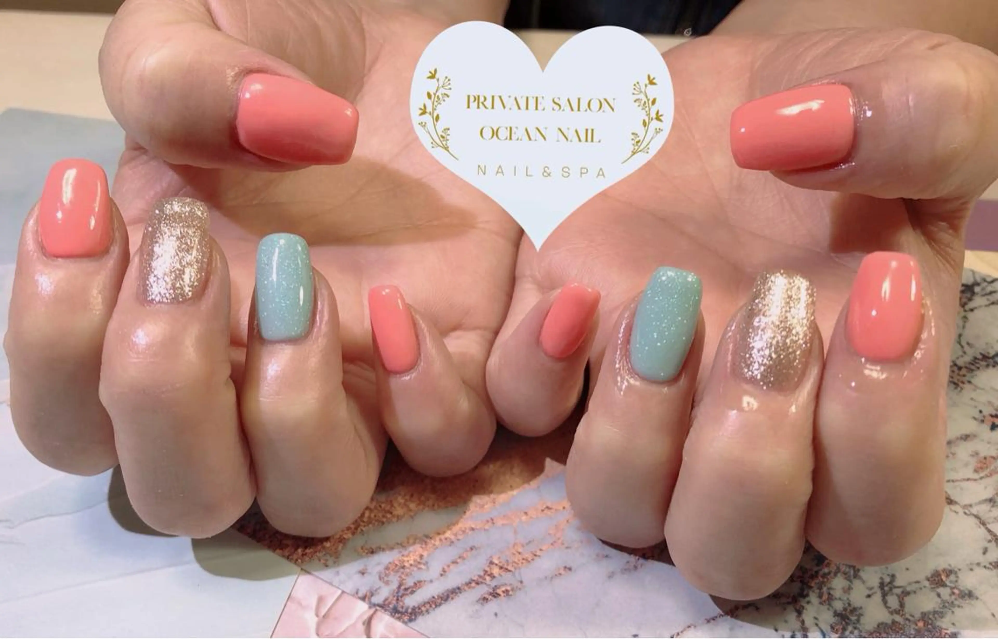 ネイル プライベートサロン oceannailのネイルデザイン