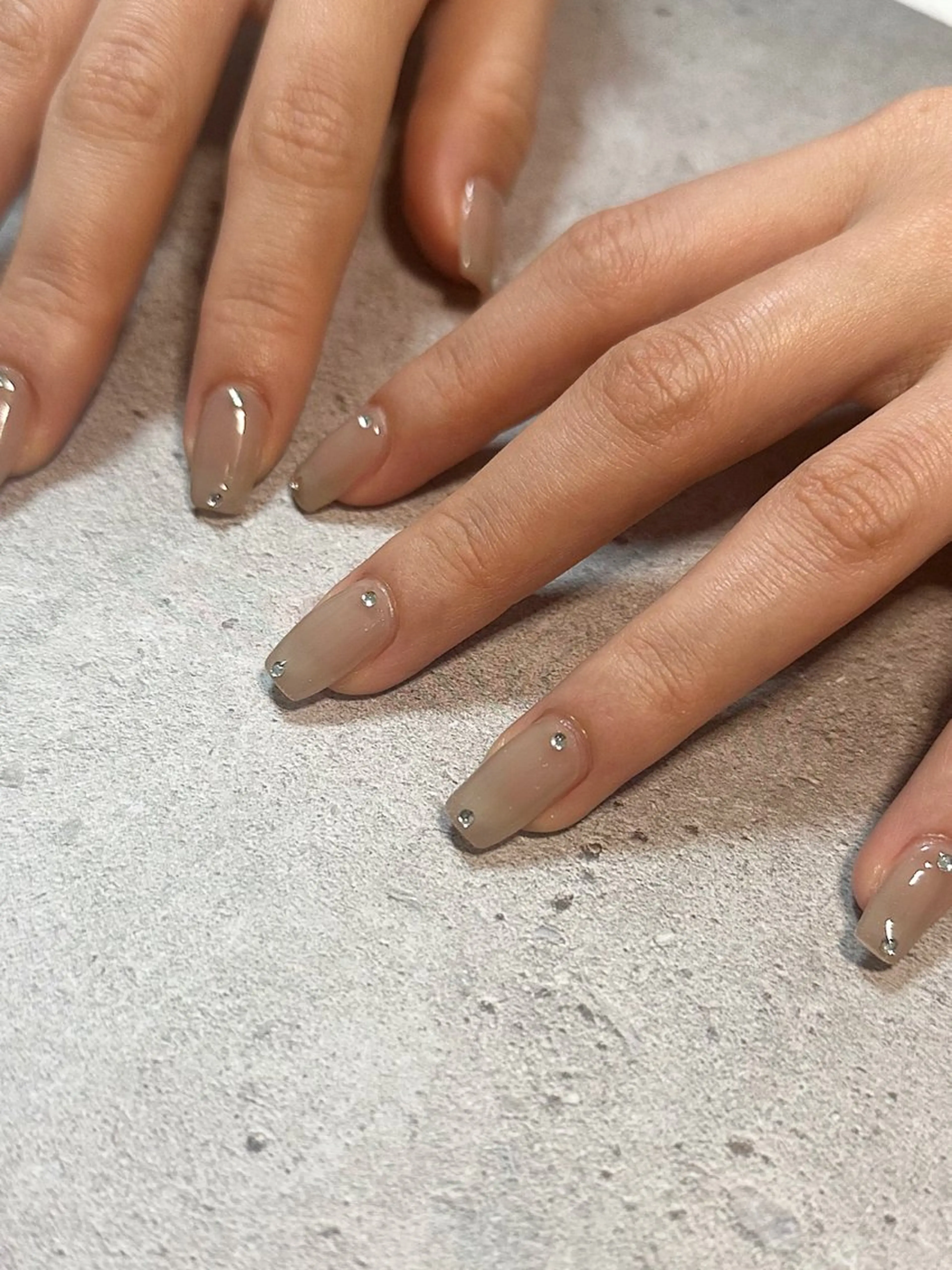 ネイル ストーンネイル amu nail. RINAのネイルデザイン