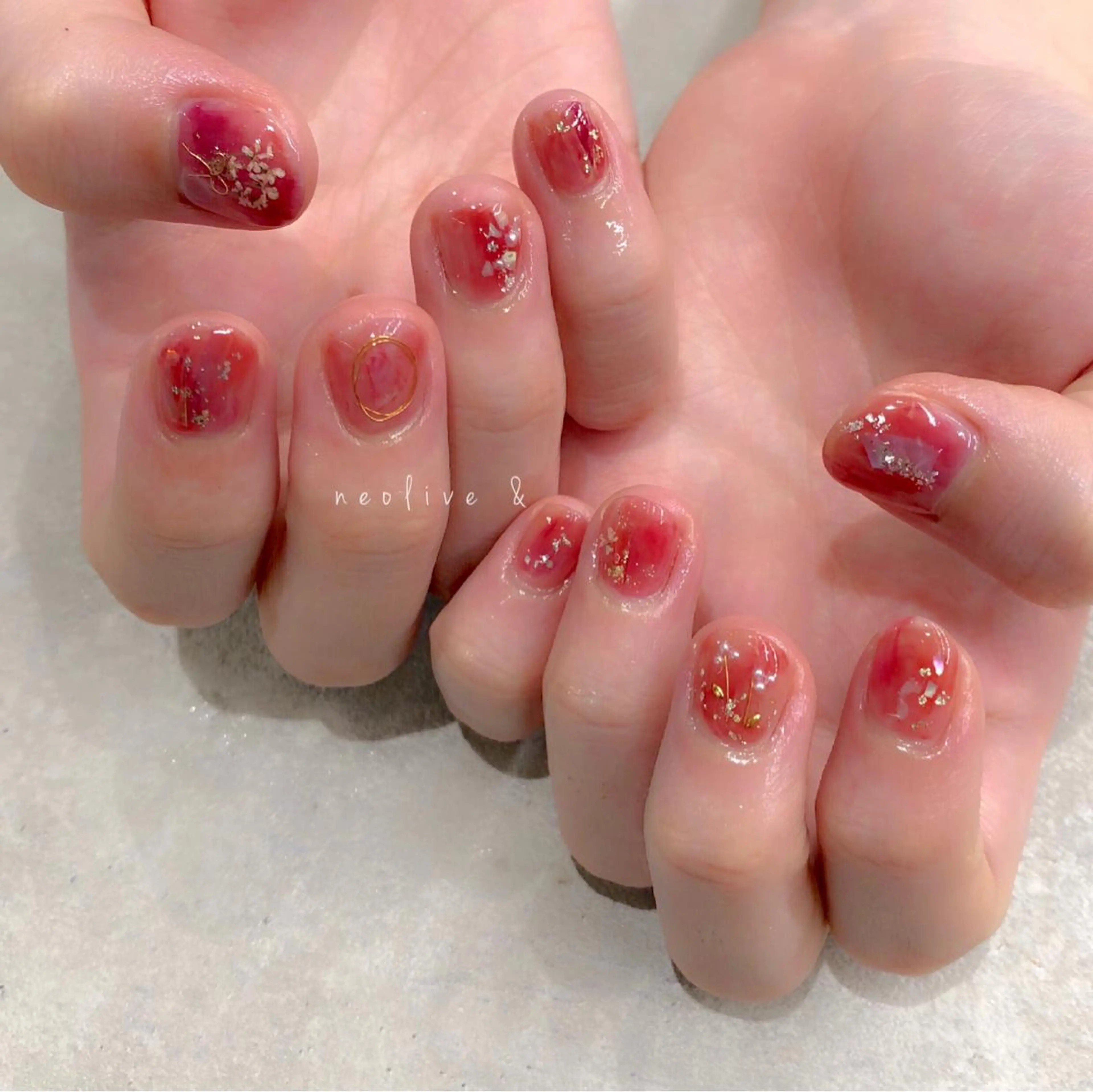 ネイル ハンドネイル Yuriko Omi パラジェル/渋谷のネイルデザイン