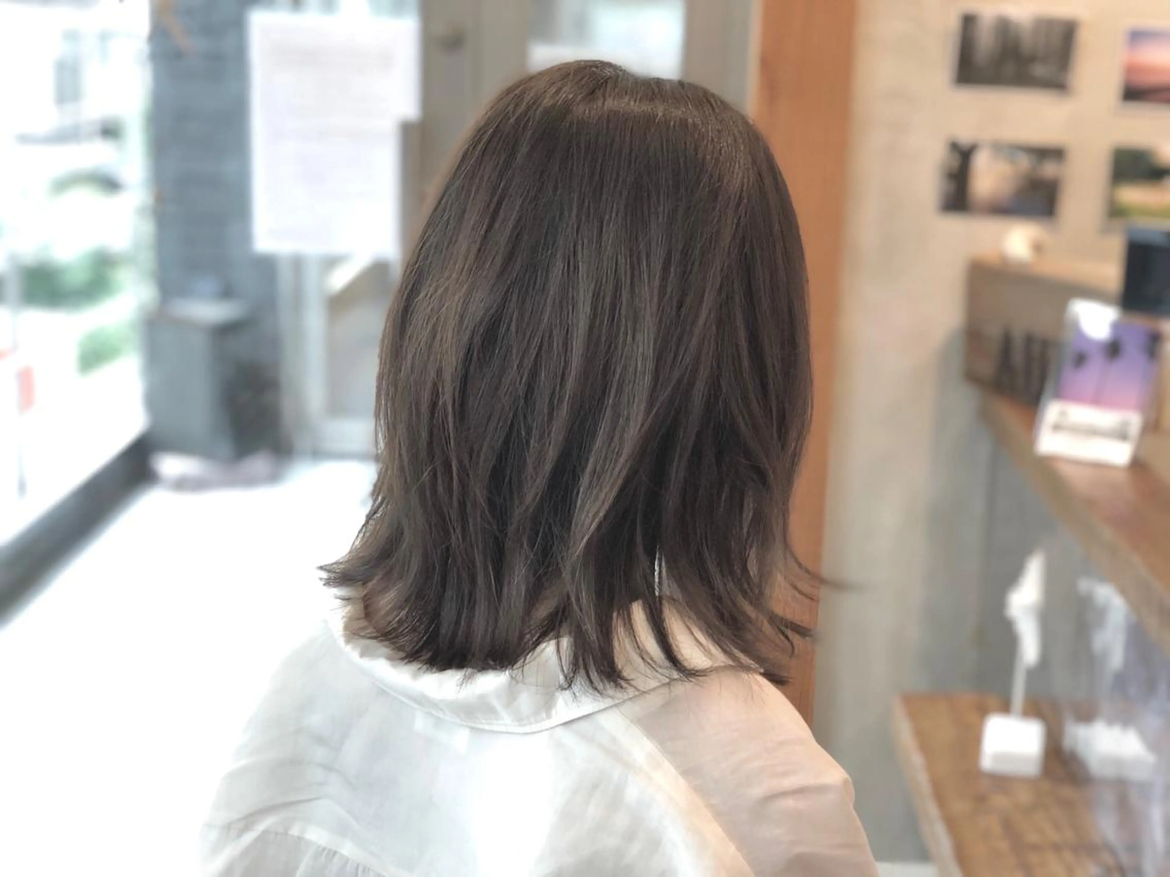 ミディアム カット ヘアカラー トリートメント 🫧trym 🫧鎌田凌太のヘアスタイル