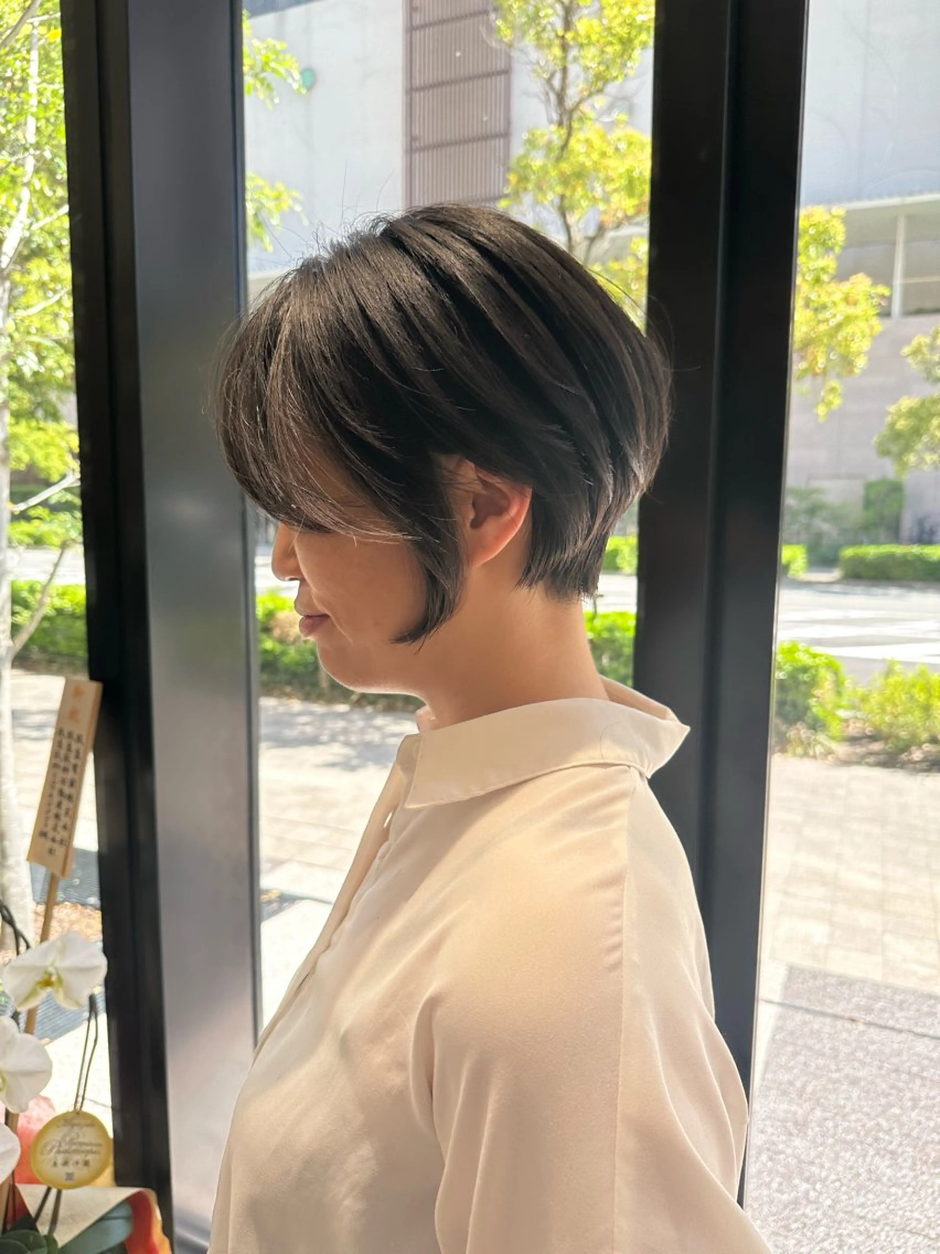 ショート GIEN 西宮ガーデンズプラス所属・中尾 碧斗のヘアスタイル