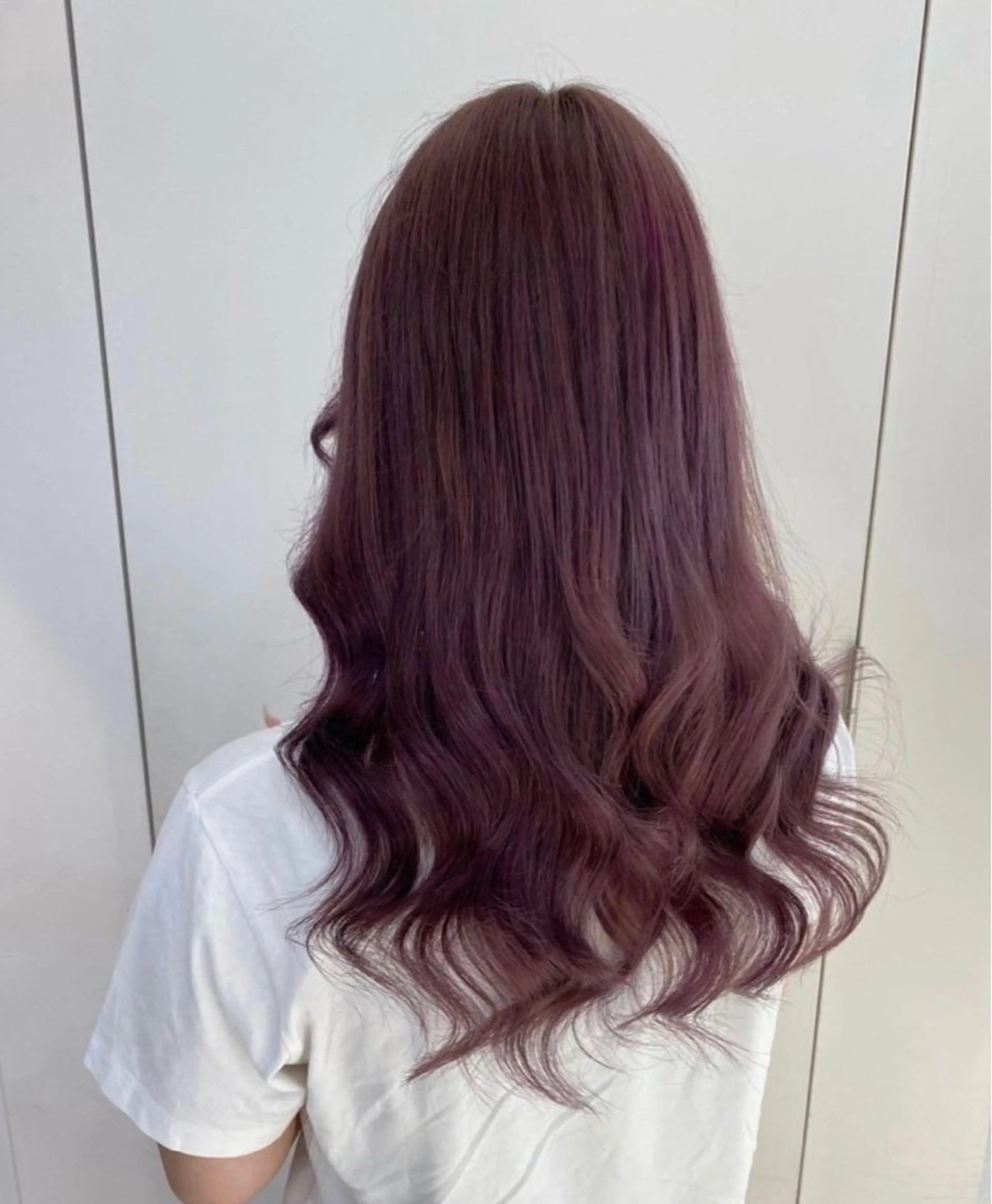 ミディアム カラー ブリーチ ブリーチなしカラー 今井 愛歩のマツエク・マツパデザイン