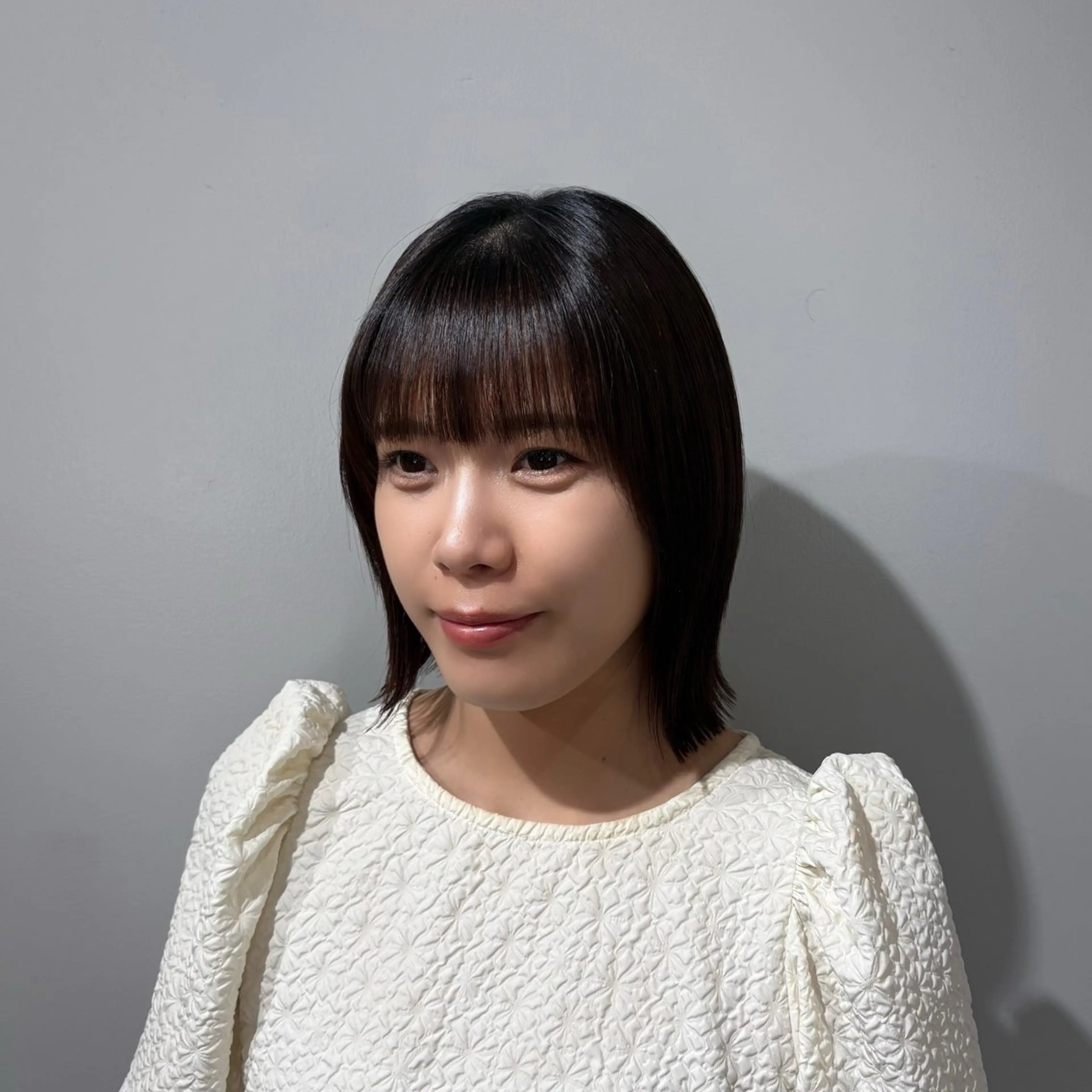 ショート パーマ ヘアアレンジ AMI💛ハイトーン 💛モテ髪のヘアスタイル