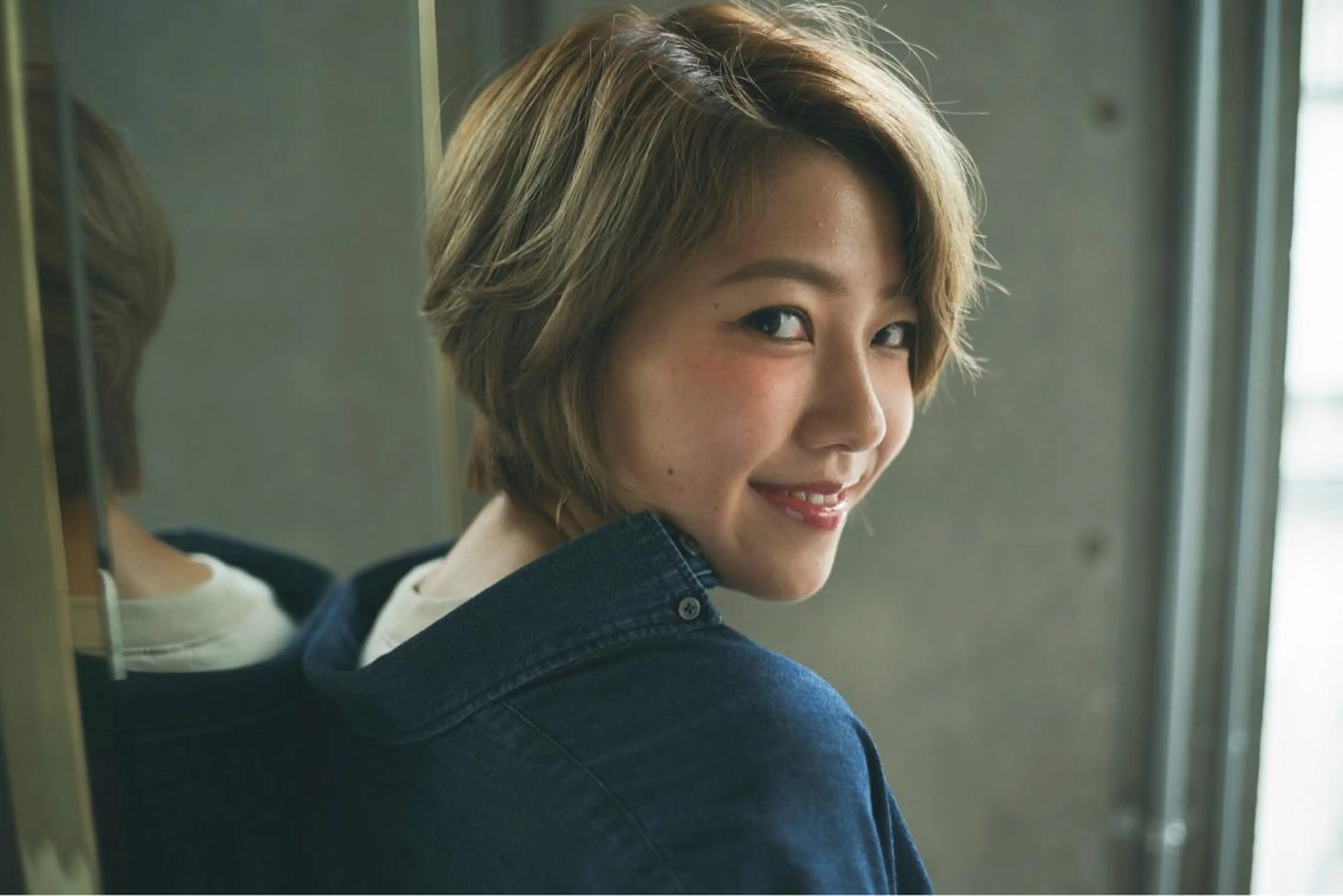 ショート カラー カット トリートメント ヘッドスパ ＊くせ毛に特化＊ 【yun】のヘアスタイル