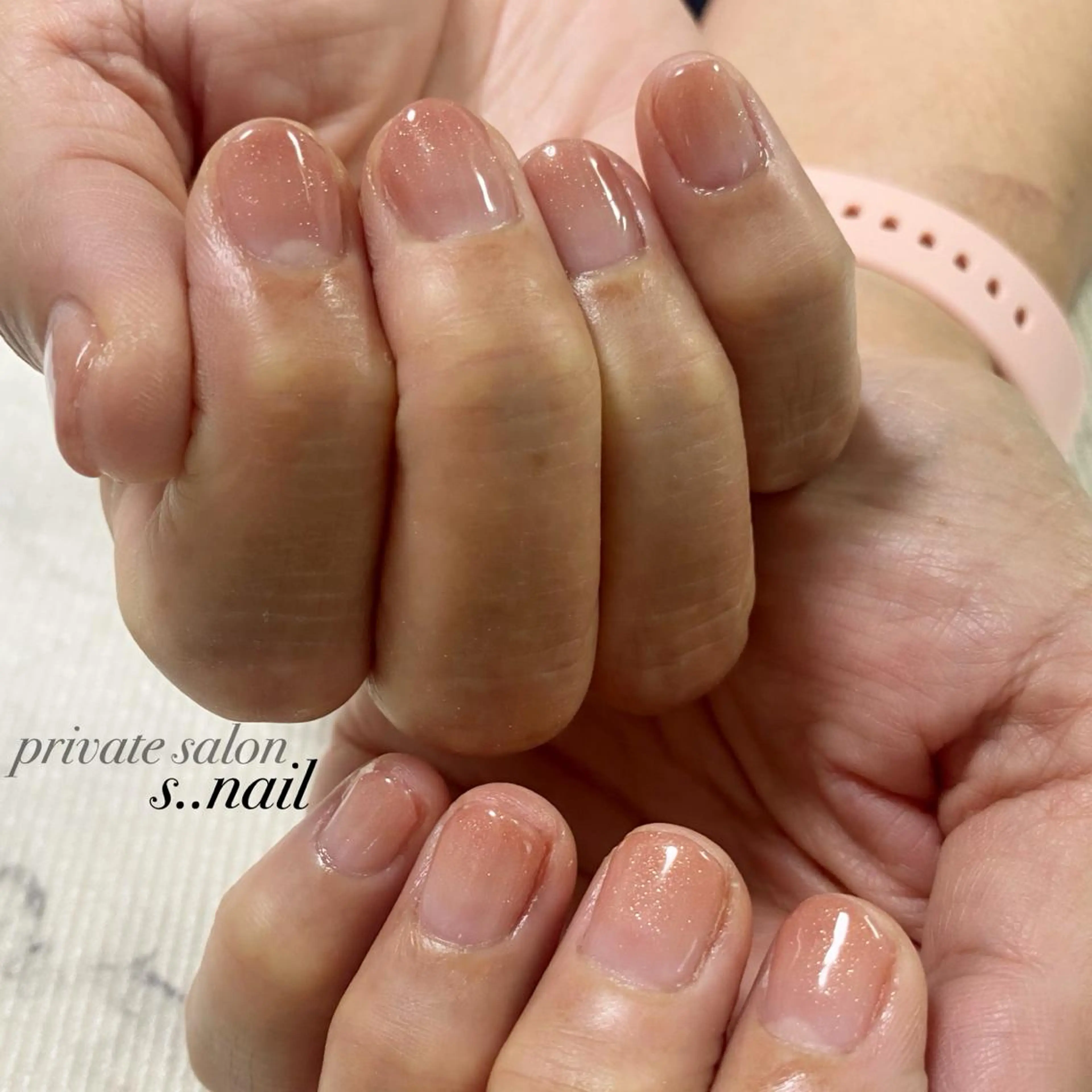ネイル ラメ(グリッター) ラメグラデーション ハンドネイル フットネイル s..nail / MORITAのネイルデザイン