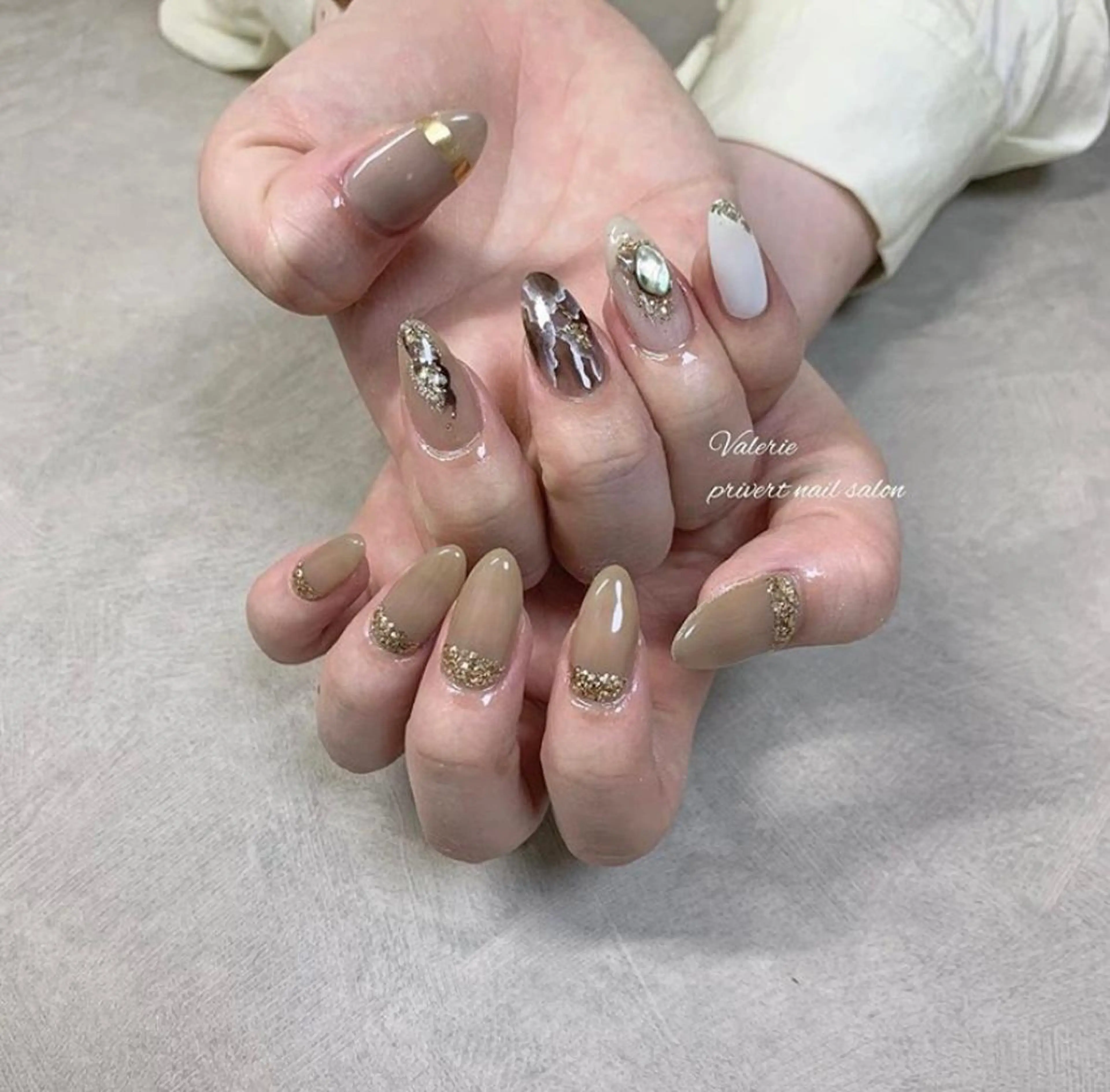 ネイル private nailsalon valerie所属・valerie /  miyuのネイルデザイン