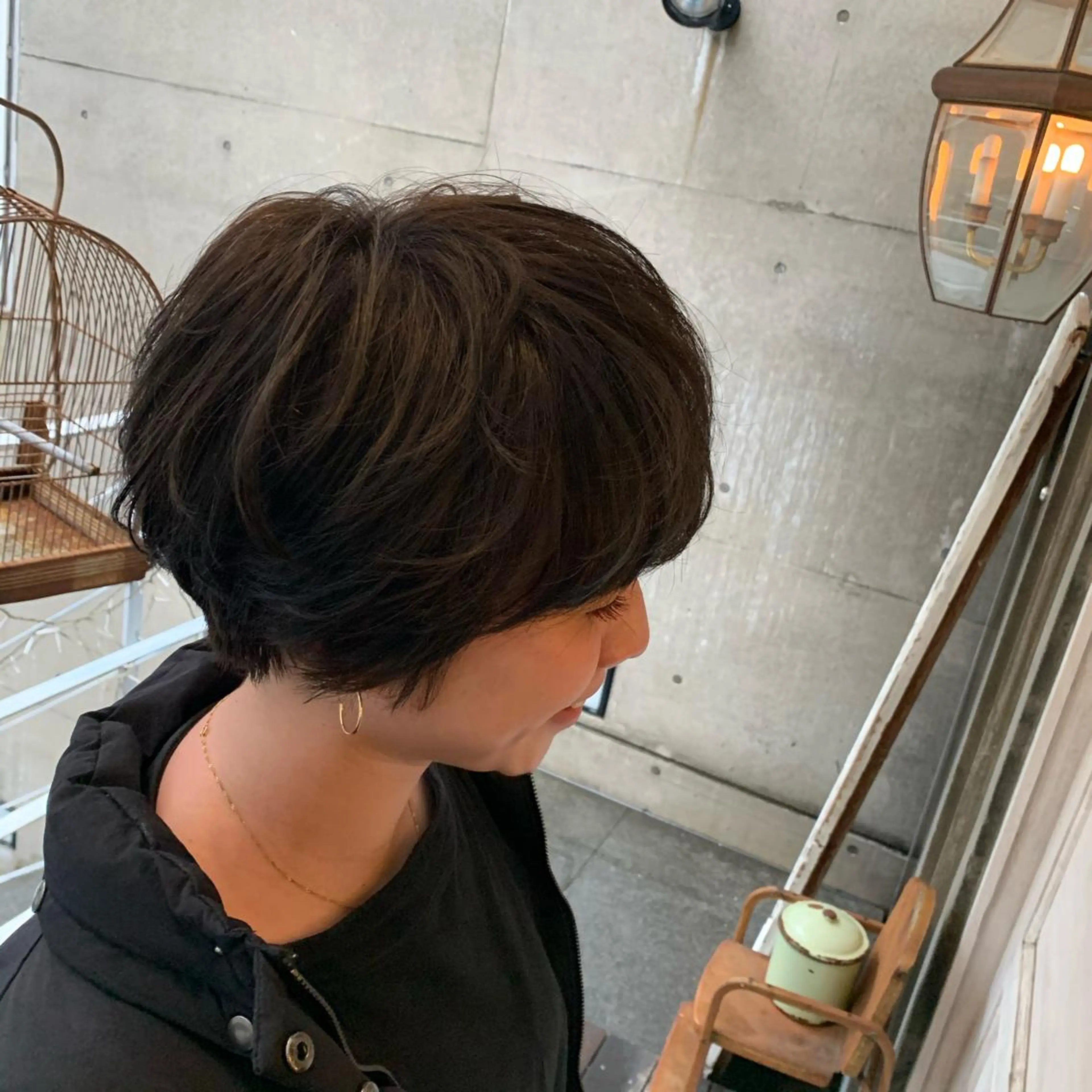 ショート カラー ハイライトカラー ハイライト kimika🥑 メンズ/髪質改善のヘアスタイル