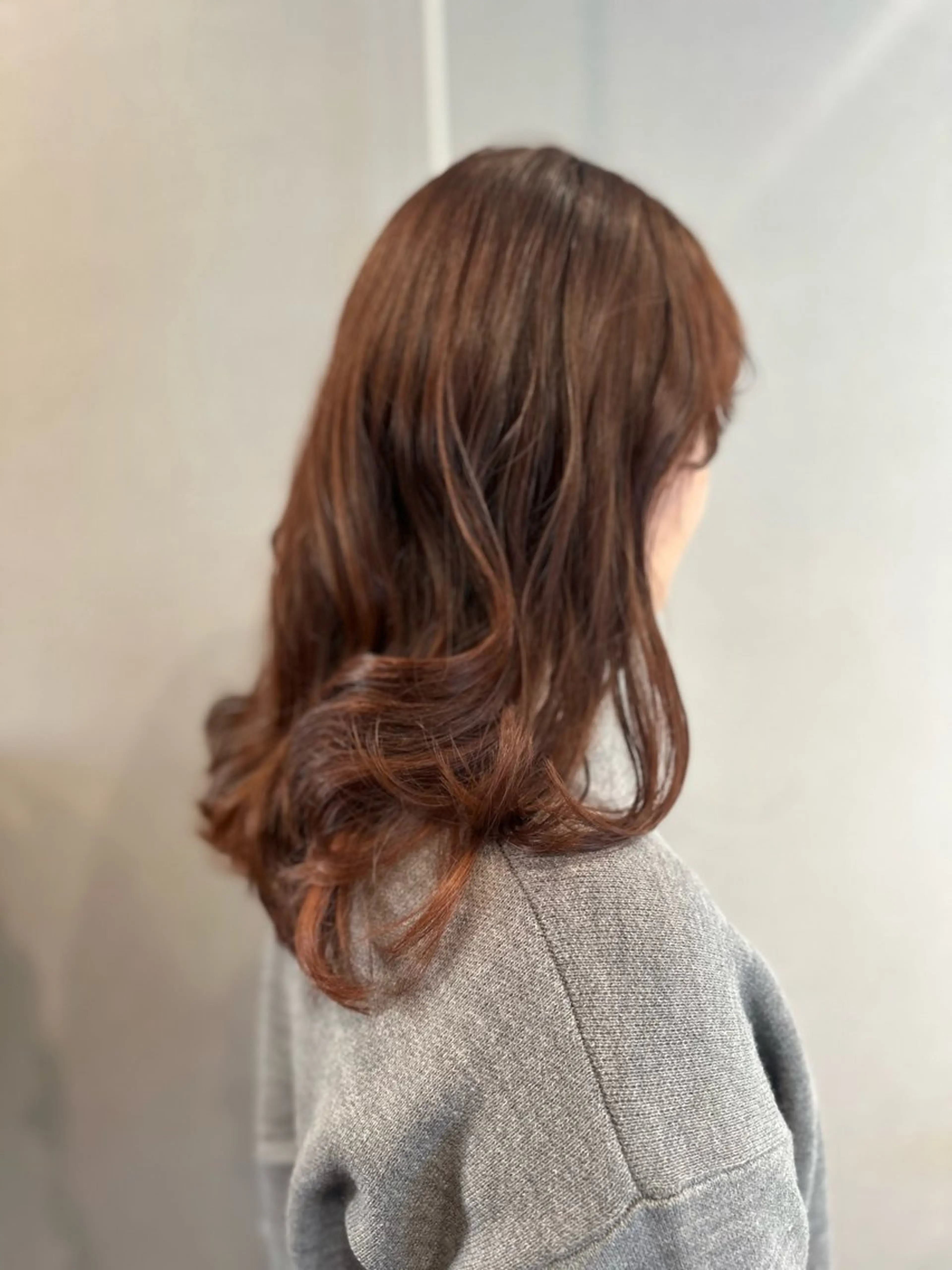 ロング K Harukaのヘアスタイル