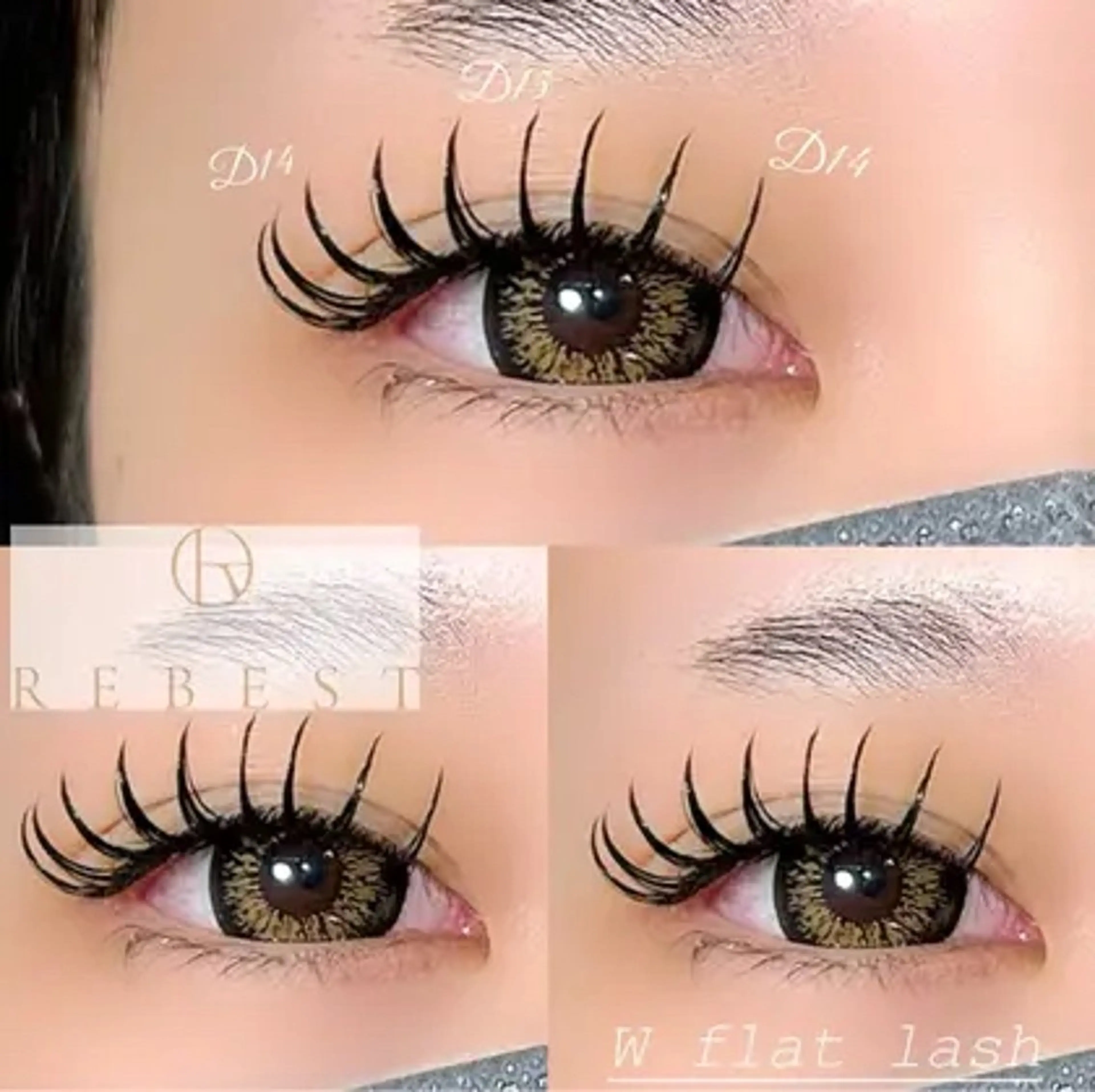 マツエク・マツパ Miyu🧤 REBEST心斎橋店のマツエク・マツパデザイン