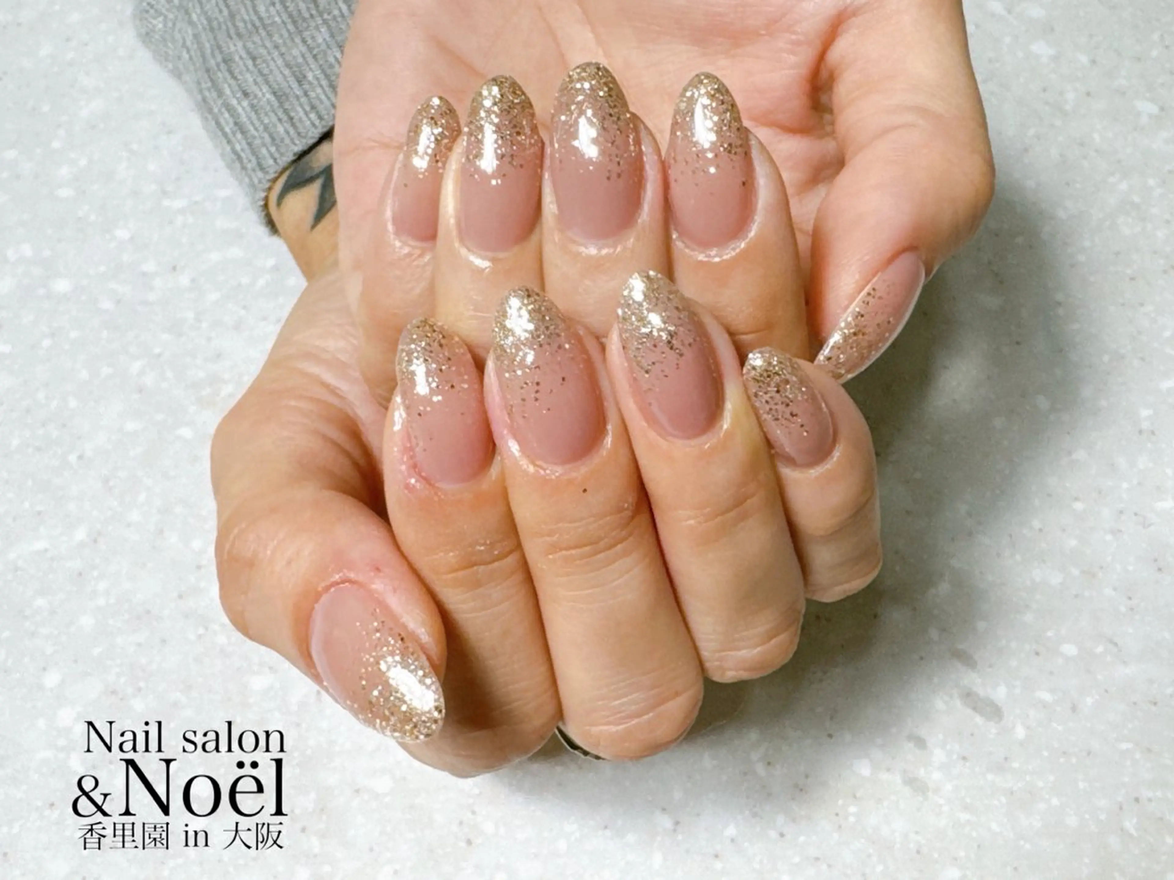 ネイル ラメ(グリッター) Nailsalon Noël所属・Nailsalon ＆Noelのネイルデザイン
